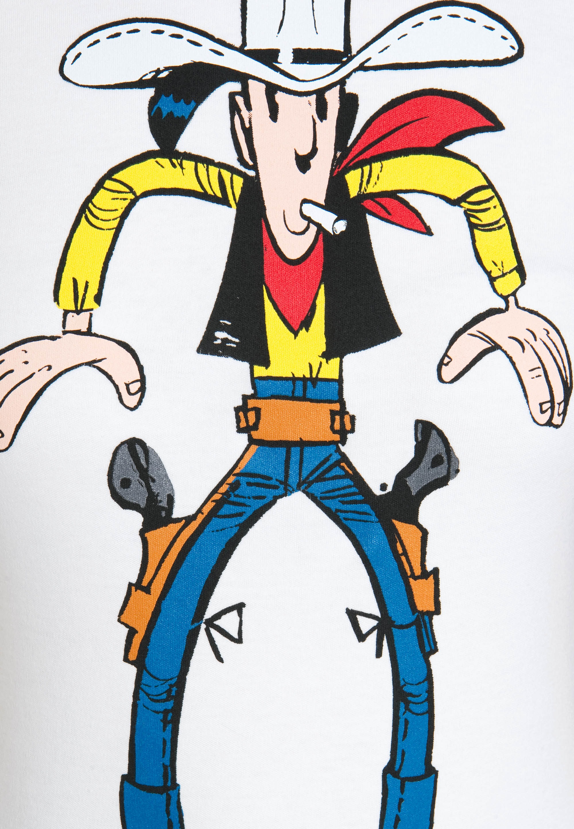LOGOSHIRT T-Shirt »Lucky Luke«, mit lizenziertem Originaldesign