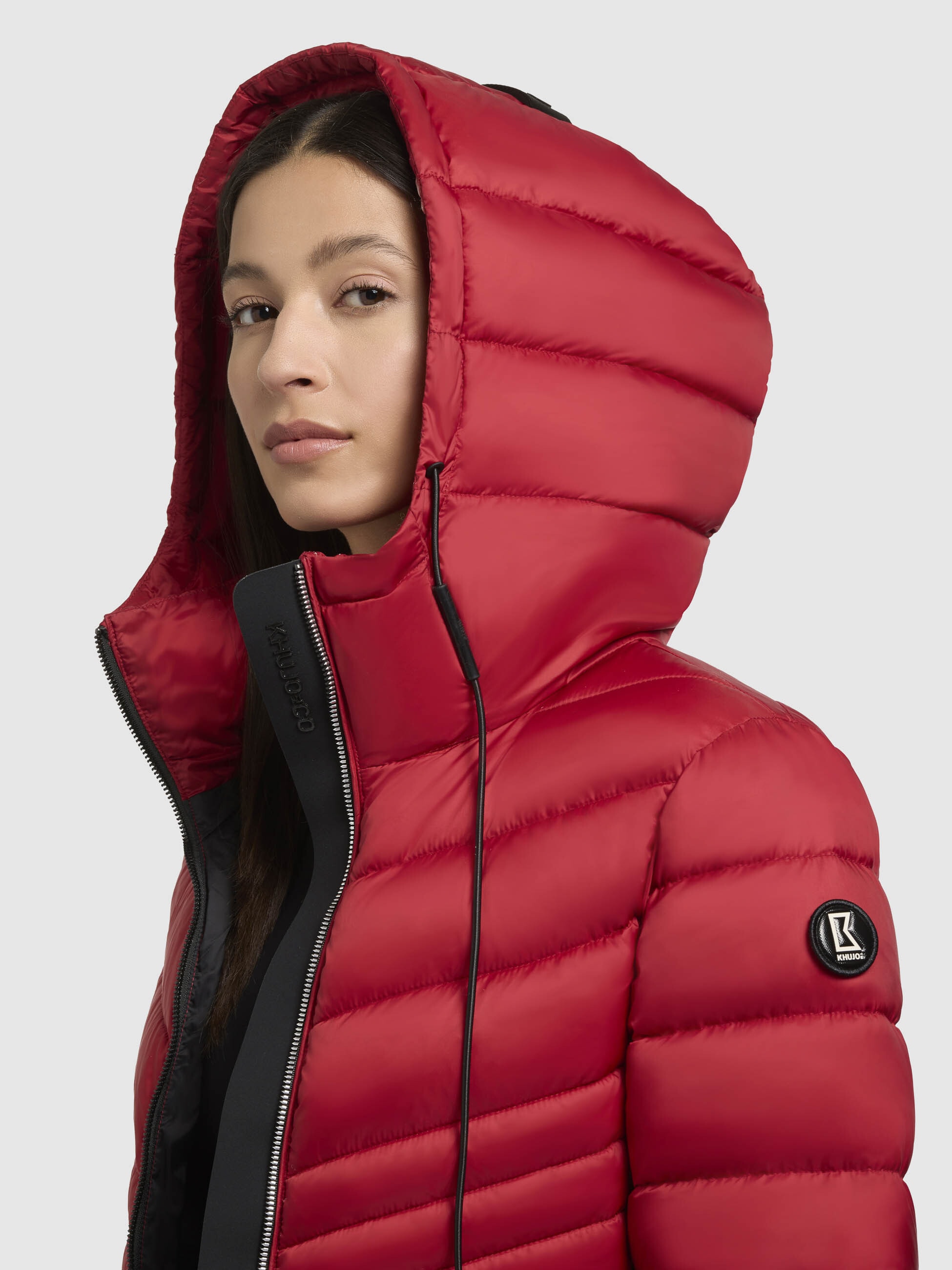 khujo Steppjacke »SELMA«, mit Kapuze