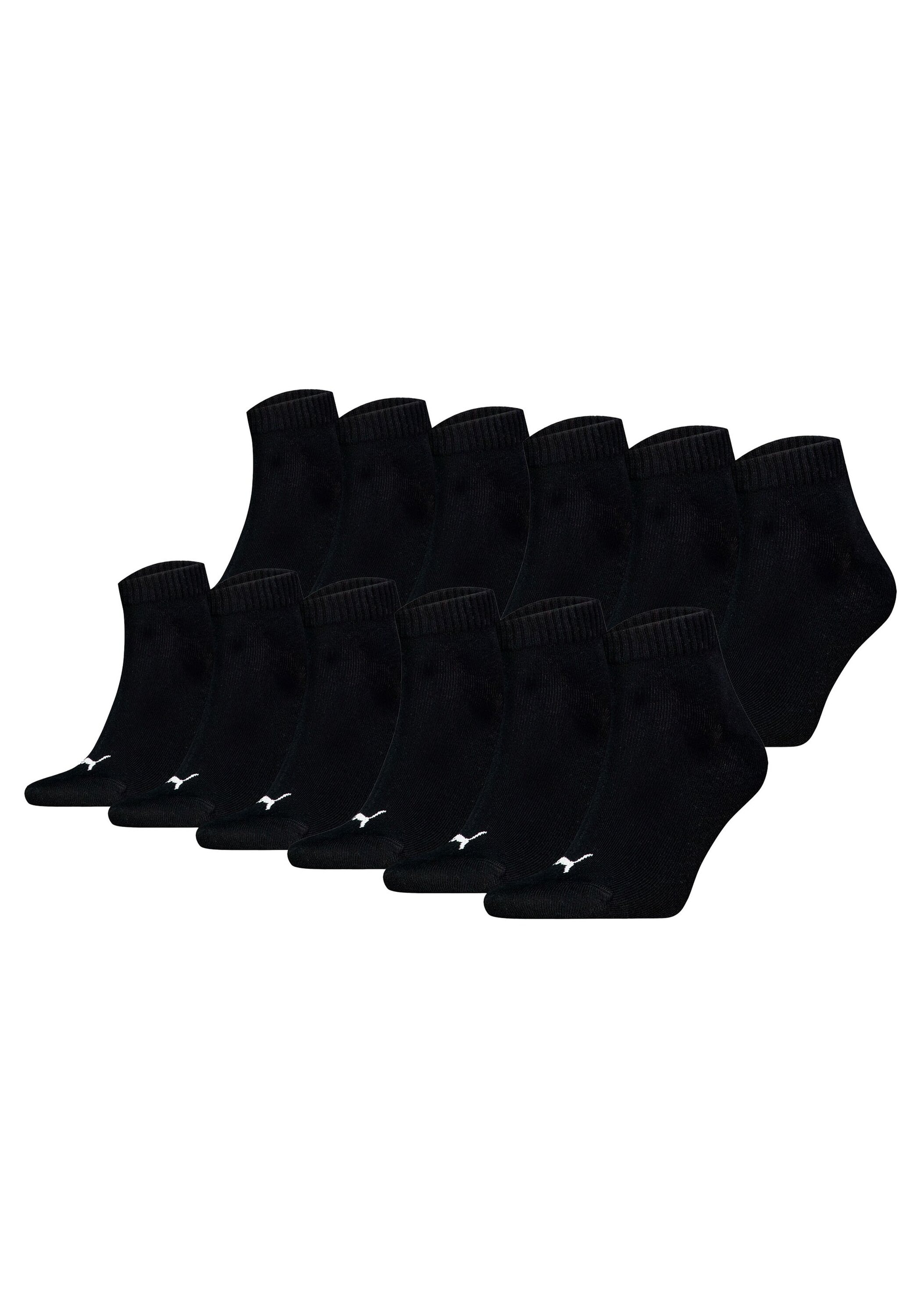 PUMA Kurzsocken "Socken Quarter Plain ECOM 12P 12er Pack" 12 Paar tlg.