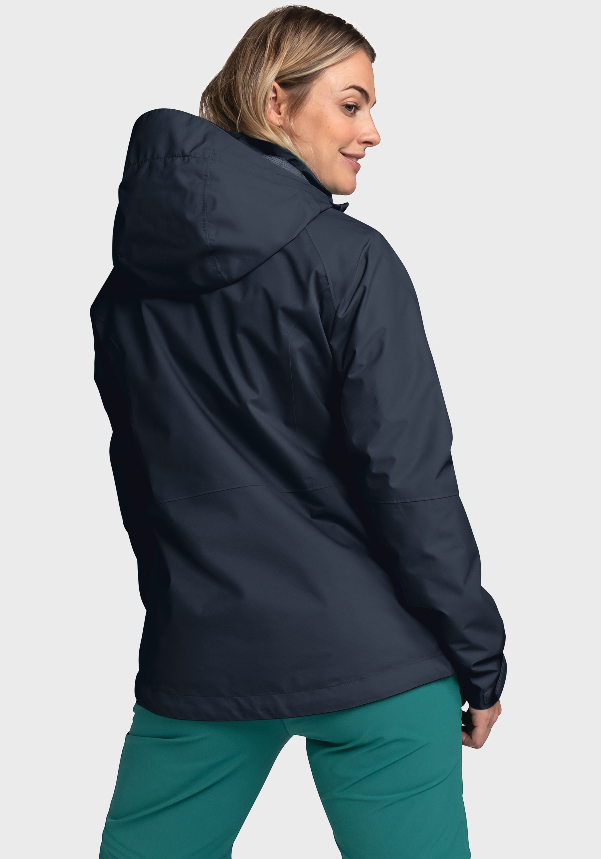 Schöffel Regenjacke »Jacket Easy XT L«, mit Kapuze