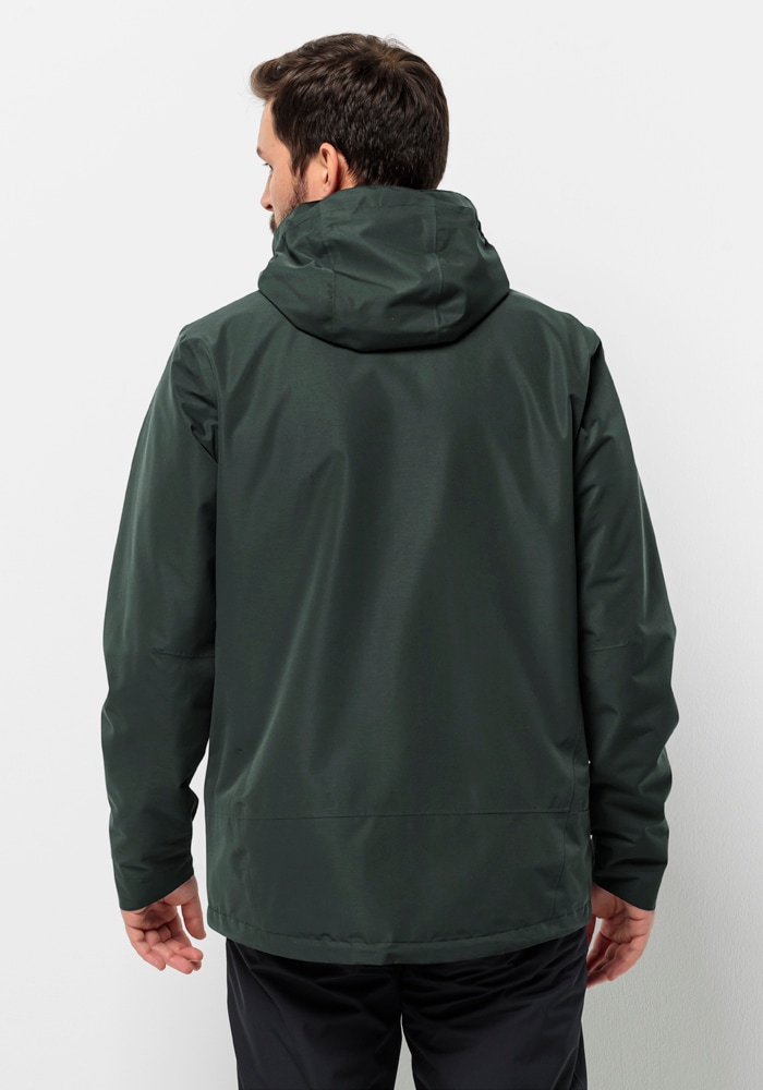 Jack Wolfskin 3-in-1-Funktionsjacke »LUNTAL 3IN1 JKT M«, mit Kapuze
