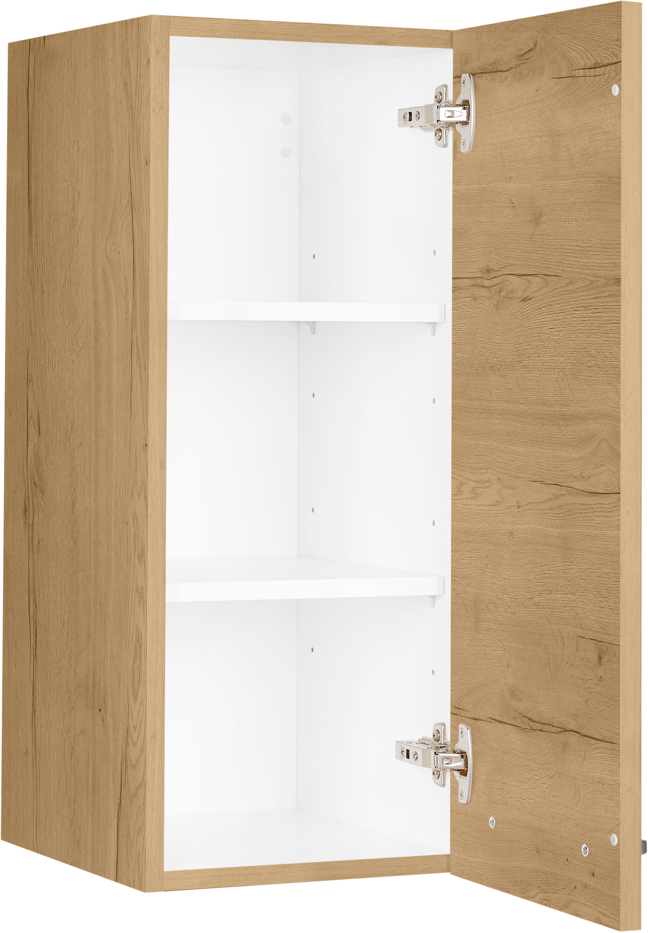 nobilia® Hängeschrank »"Structura", Ausrichtung wählbar, vormontiert,«, in drei Breiten: 30, 40 und 60 cm, mit Soft-Close-Funktion