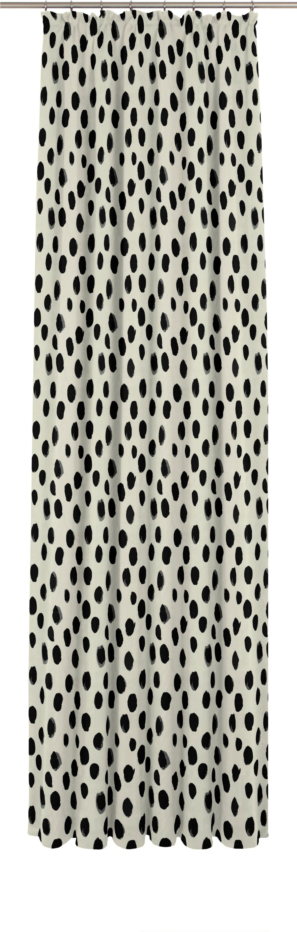 Adam Vorhang "Vorhang Dots aus Leinen und Bio-Baumwolle, Kräuselband (1 St) günstig online kaufen