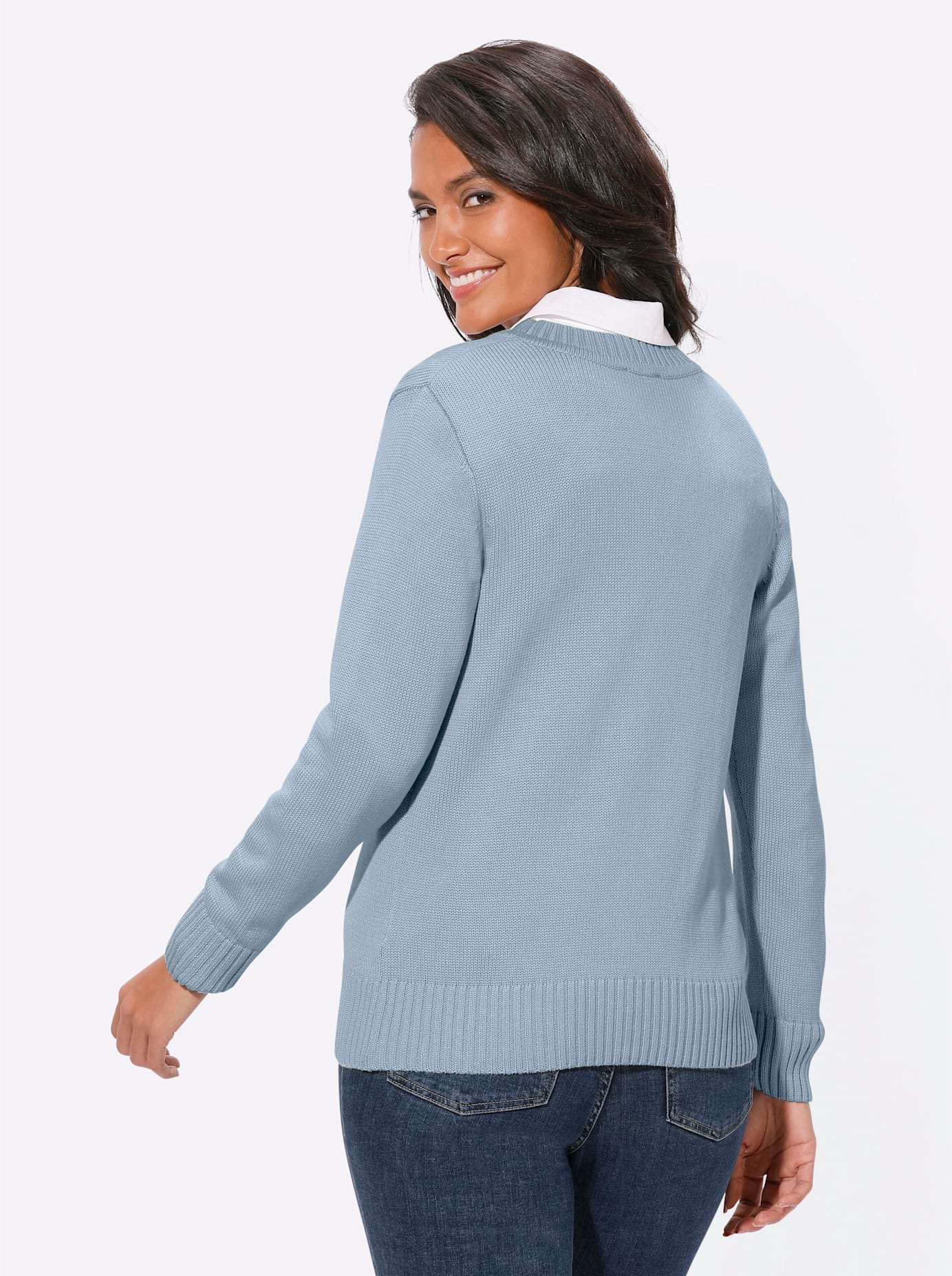 Thumbnail - Casual Looks Strickjacke