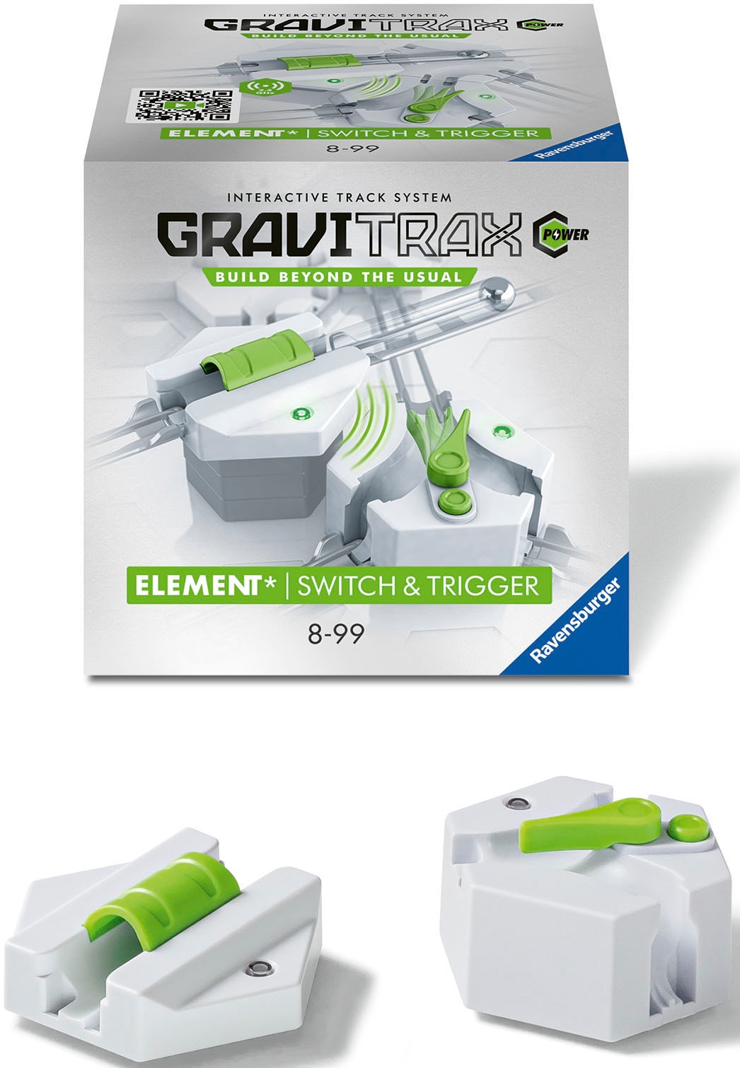 Kugelbahn-Bausatz »GraviTrax POWER Switch & Trigger«, Made in Europe, FSC® - schützt...