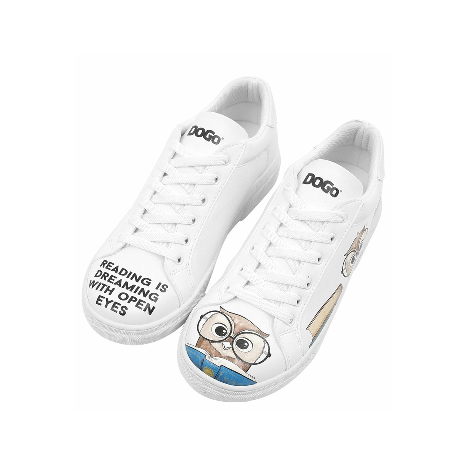 DOGO Sneaker "Ace Low-Top Sneaker The Wise Owl Black Damen Sneaker, Ace" Ha günstig online kaufen