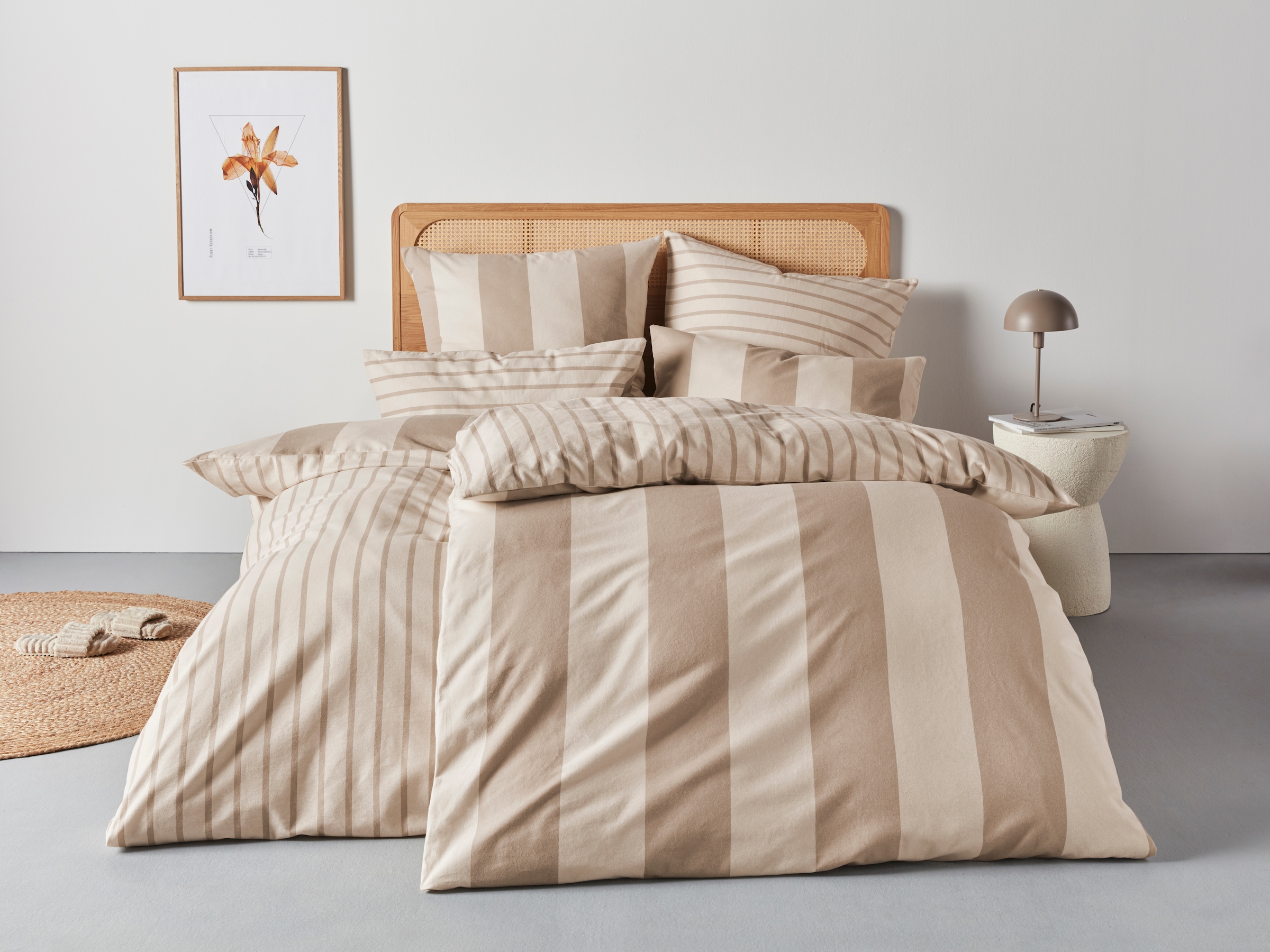 Home affaire Bettwäsche "Sari" 3 Stk. tlg. in verschiedenen Qualitäten, mar günstig online kaufen