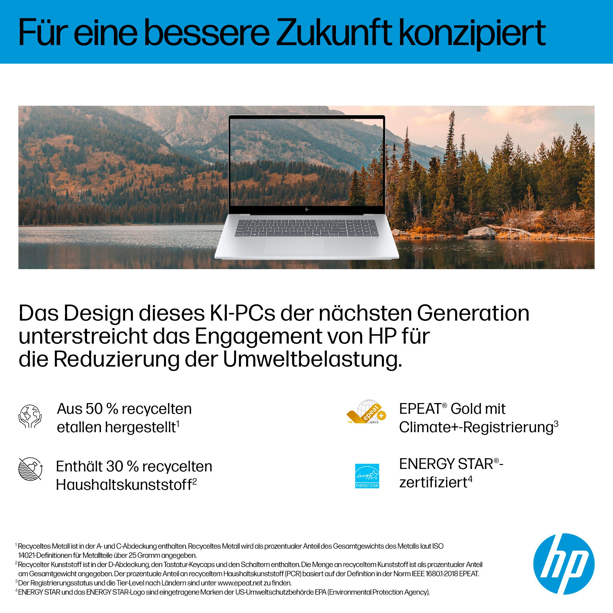 HP Notebook »OmniBook 7 17-dc0079ng«, 43,9 cm, / 17,3 Zoll, Intel, Core Ultra 7, GeForce RTX 4050, 2000 GB SSD
