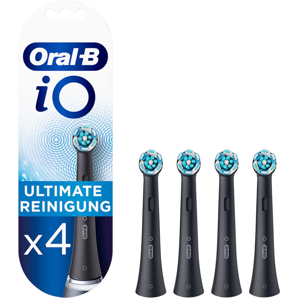 Oral-B Aufsteckbürsten »iO Ultimative Reinigung BLACK«