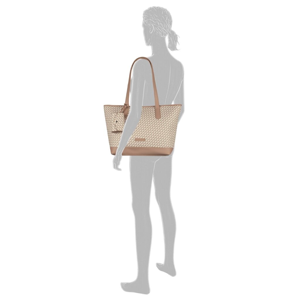 TOM TAILOR Shopper »Xenia« mit raffiniert geometrischen "T" Print des Logos auf dem Taschenkörper