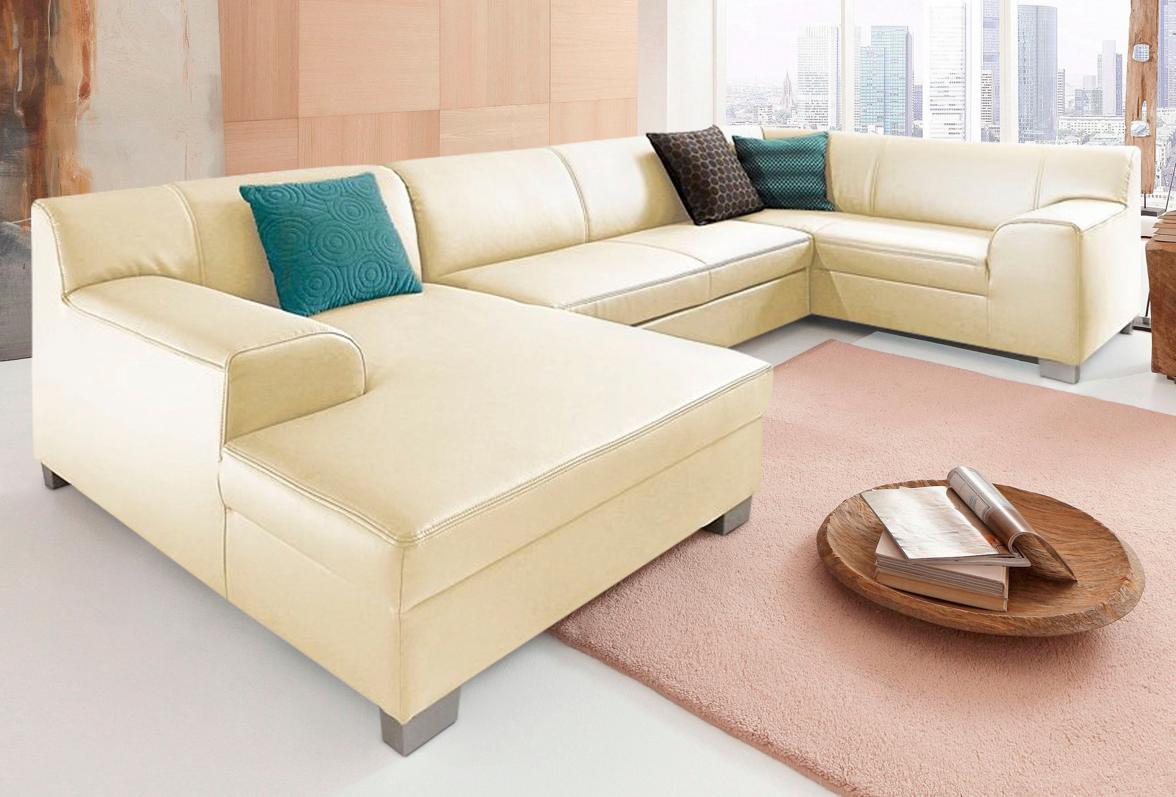 DOMO collection Wohnlandschaft "Amando in vielen Bezugsvarianten, auch in L günstig online kaufen
