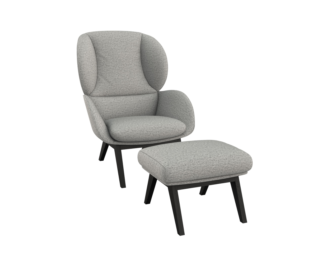 FLEXLUX Ohrensessel "Adria Designsessel, Loungesessel,", Stil & Komfort, or günstig online kaufen