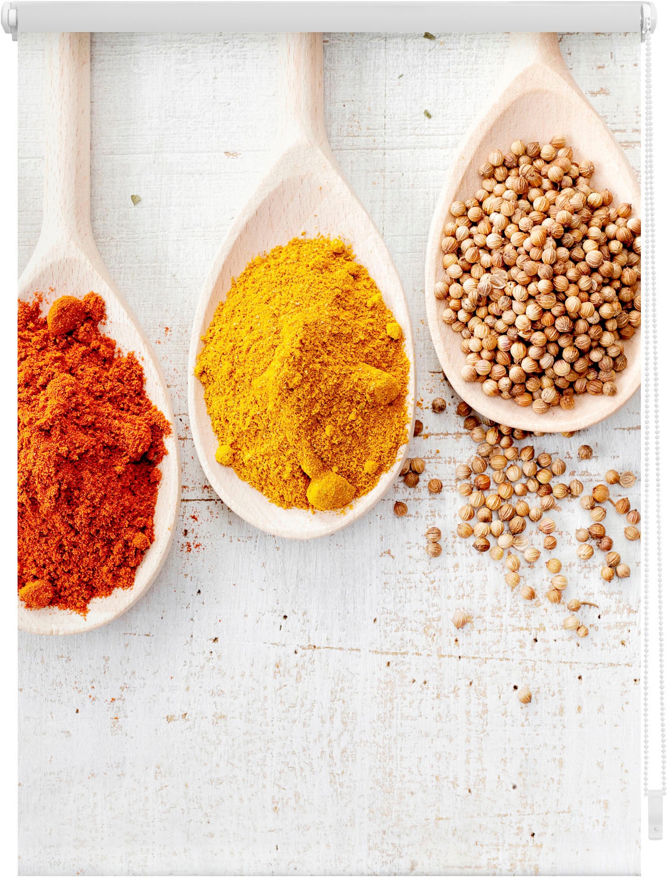 LICHTBLICK ORIGINAL Seitenzugrollo »Rollo Klemmfix, ohne Bohren, Verdunkelung, Spices - Bunt« verdunkelnd Verdunkelung | energiesparend freihängend