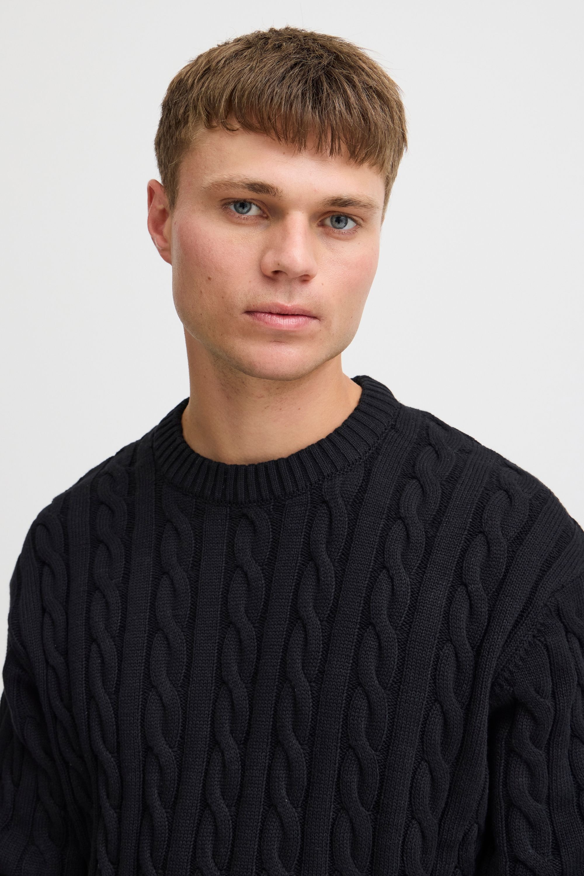 !Solid Strickfleece-Pullover »Strickpullover SDMALCOLM«