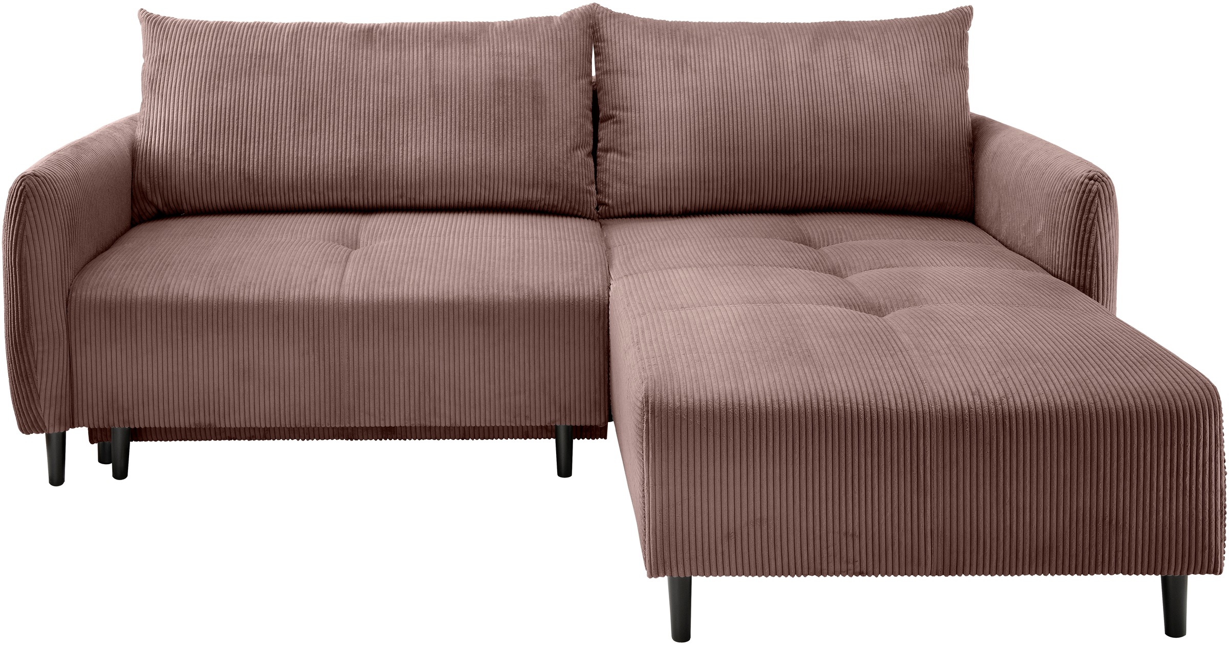 INOSIGN Ecksofa "Mara, L-Form, aktueller Cord Bezug und tolle Farben, schma günstig online kaufen