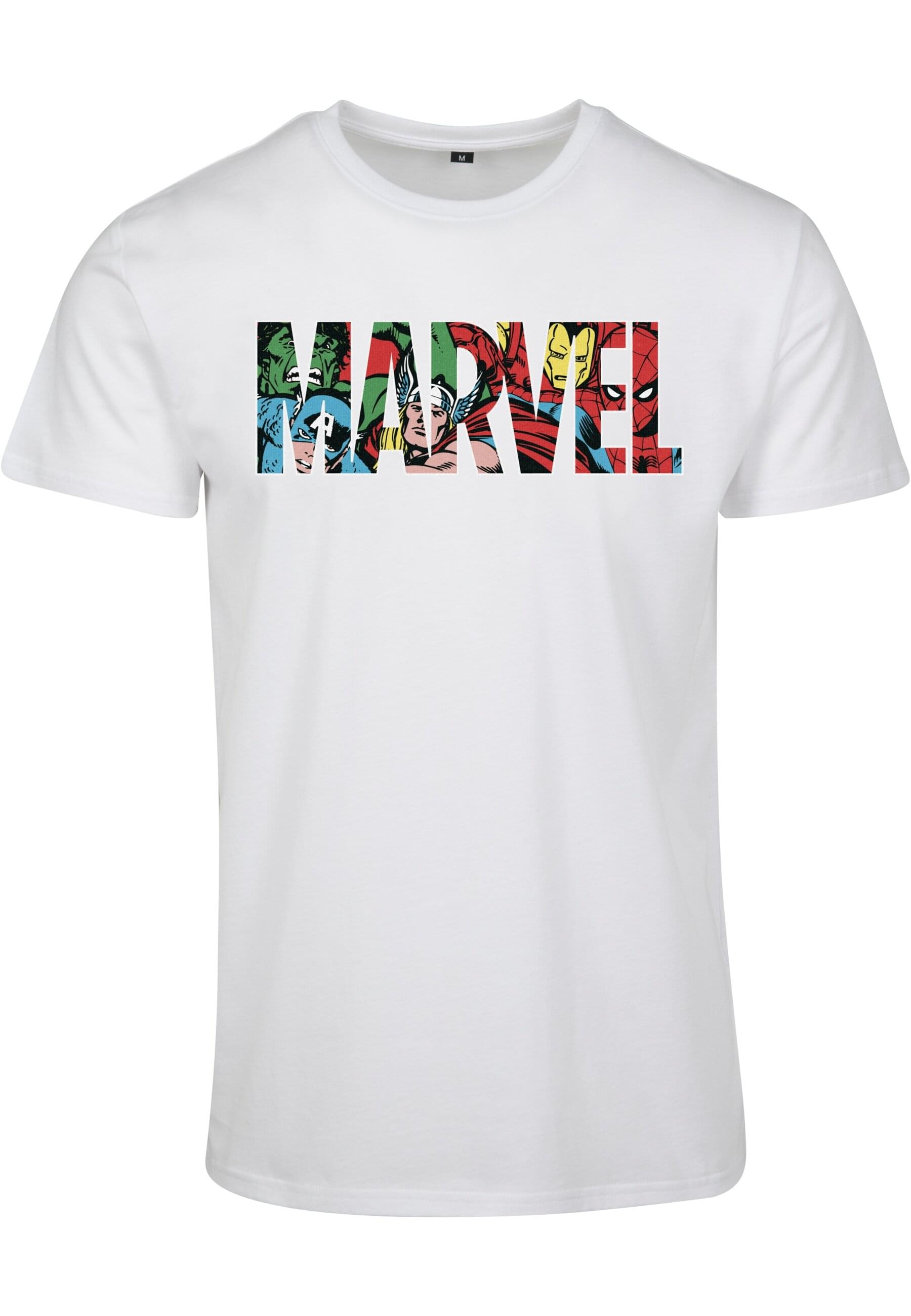 Merchcode T-Shirt "Merchcode Herren Marvel Logo Character Tee"