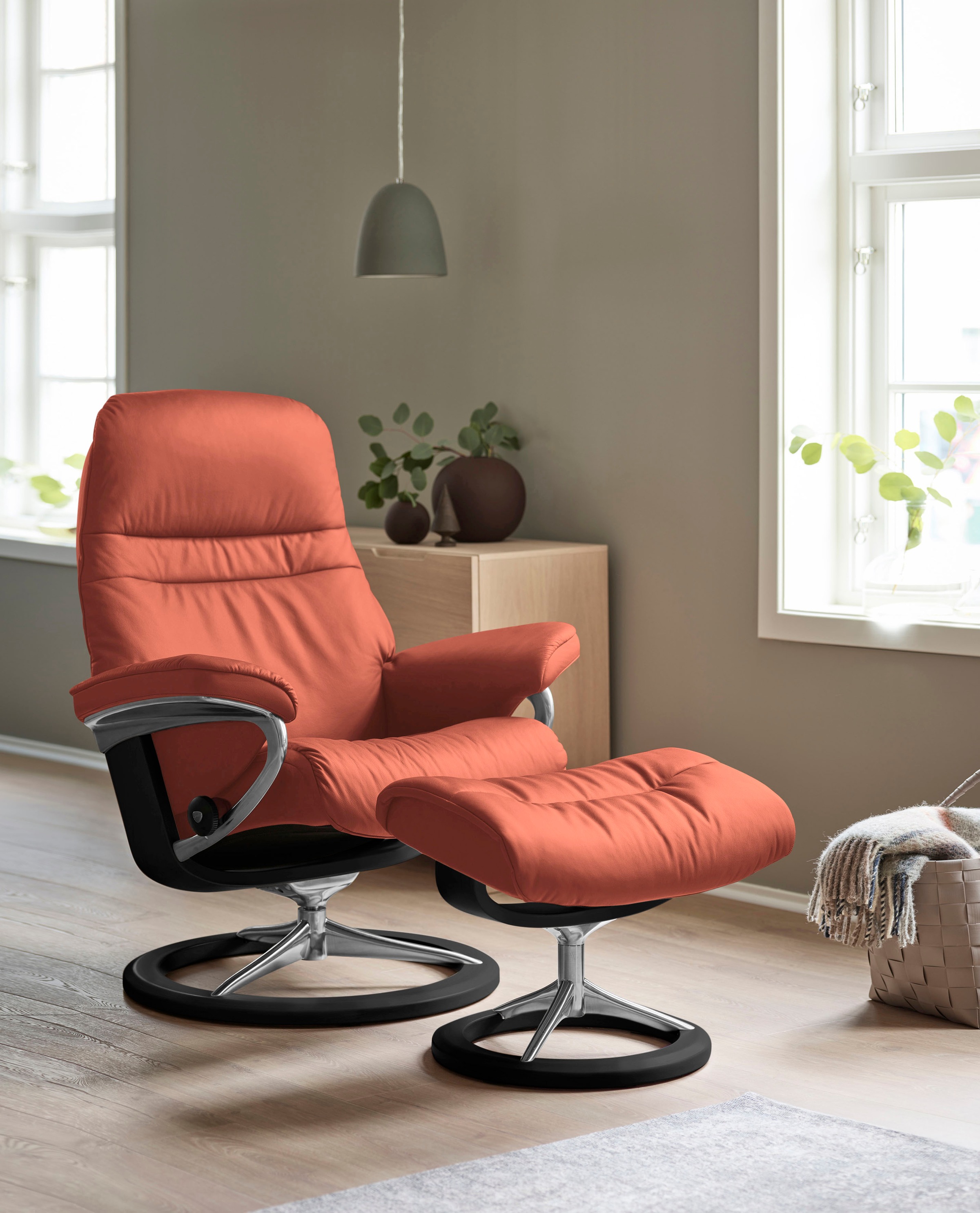 Stressless® Relaxsessel »Sunrise«, mit Signature Base, Größe S, Gestell Schwarz