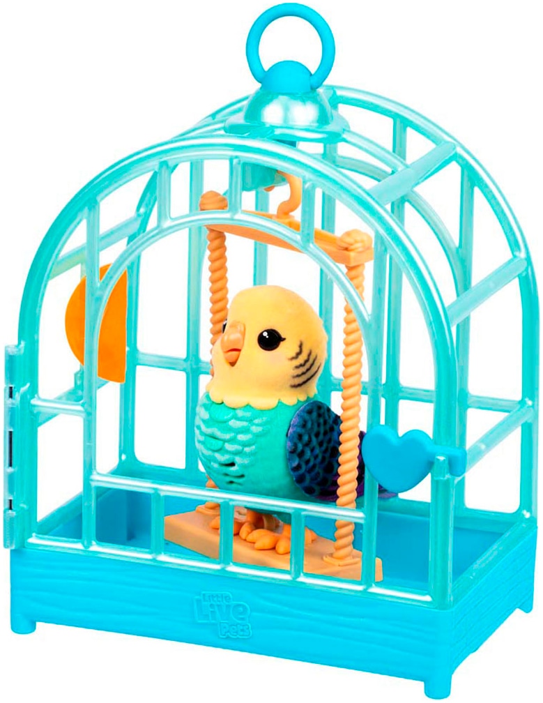 Moose Spielfigur »Little Live Pets, My Really Real Bird mit Vogelkäfig - Indie«