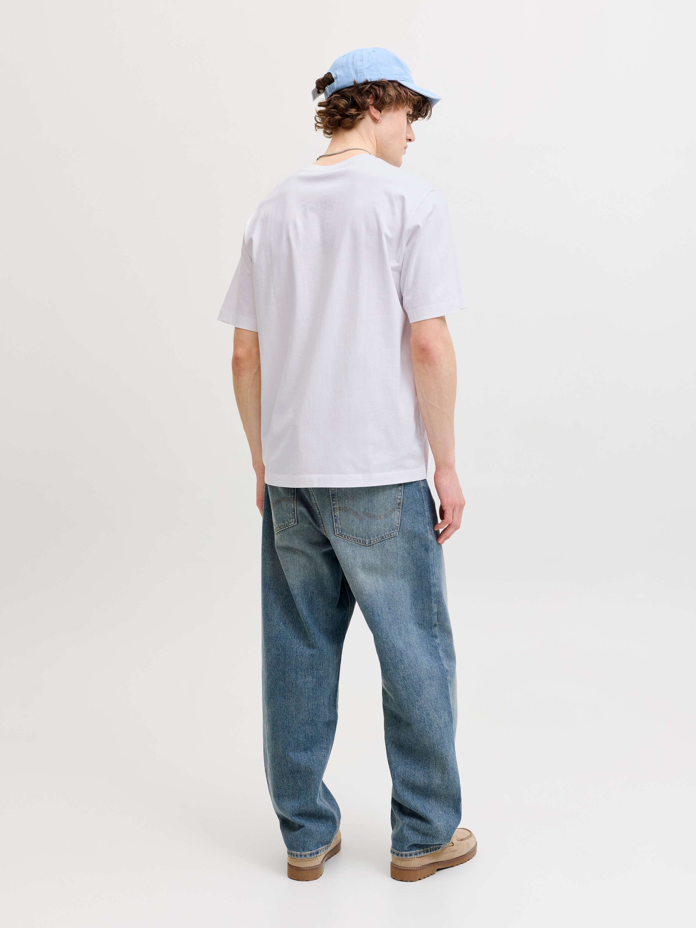 Jack & Jones T-Shirt »JORSAVONA BOX TEE SS CN STYD SS26« Baumwolle, regular fit