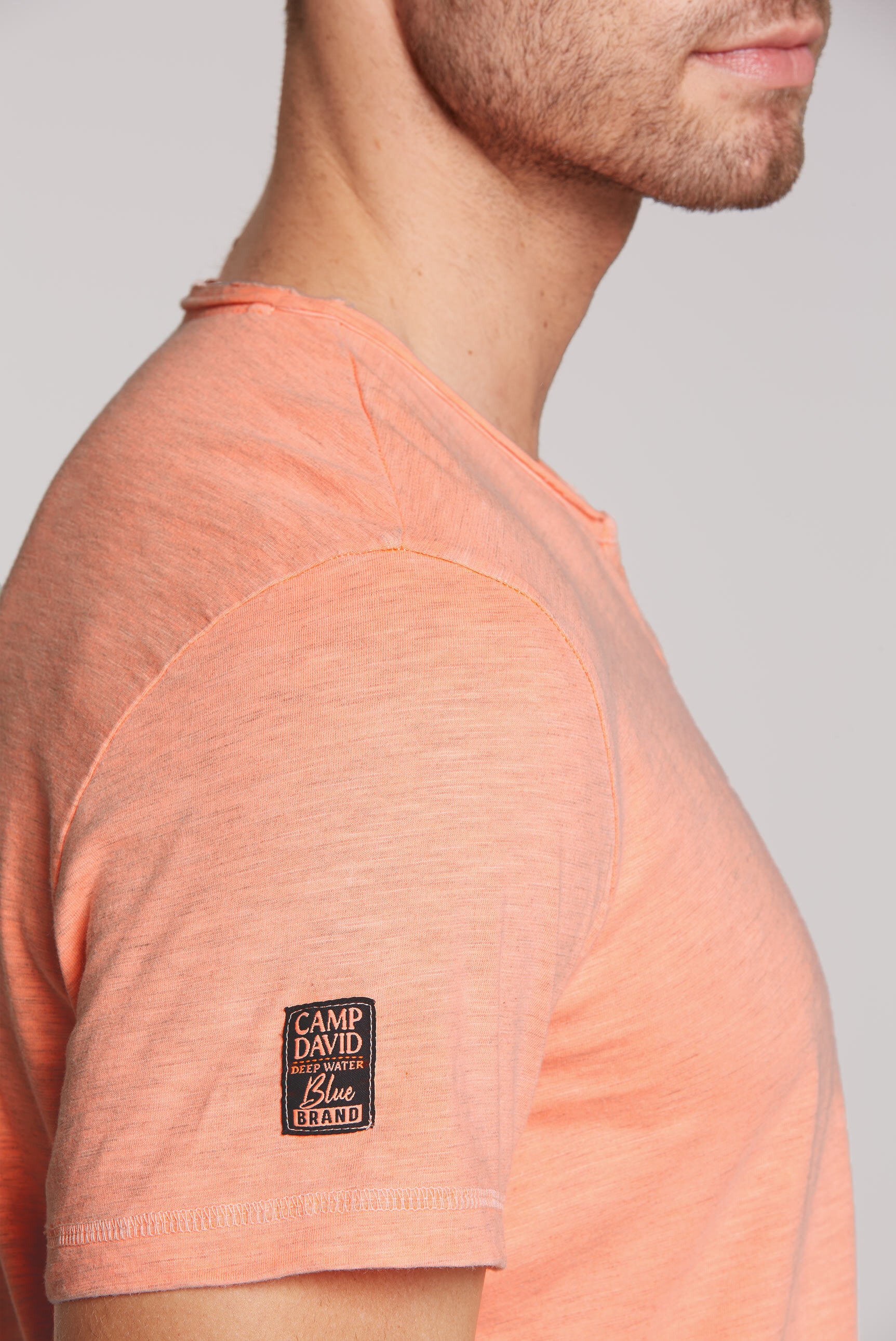 CAMP DAVID Rundhalsshirt, mit Baumwolle