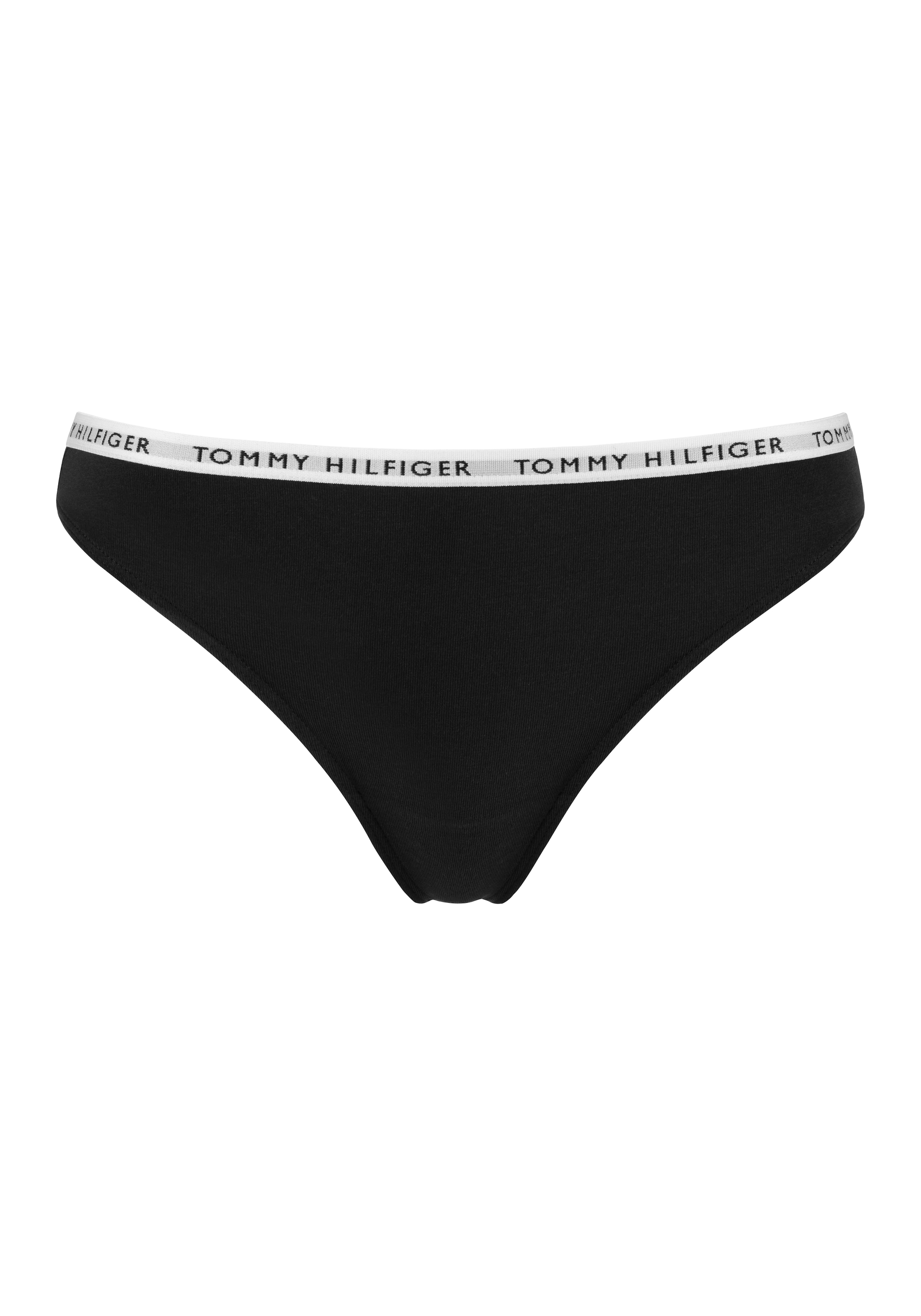 Tommy Hilfiger Underwear T-String, (3 St.), mit schmalem Logobündchen