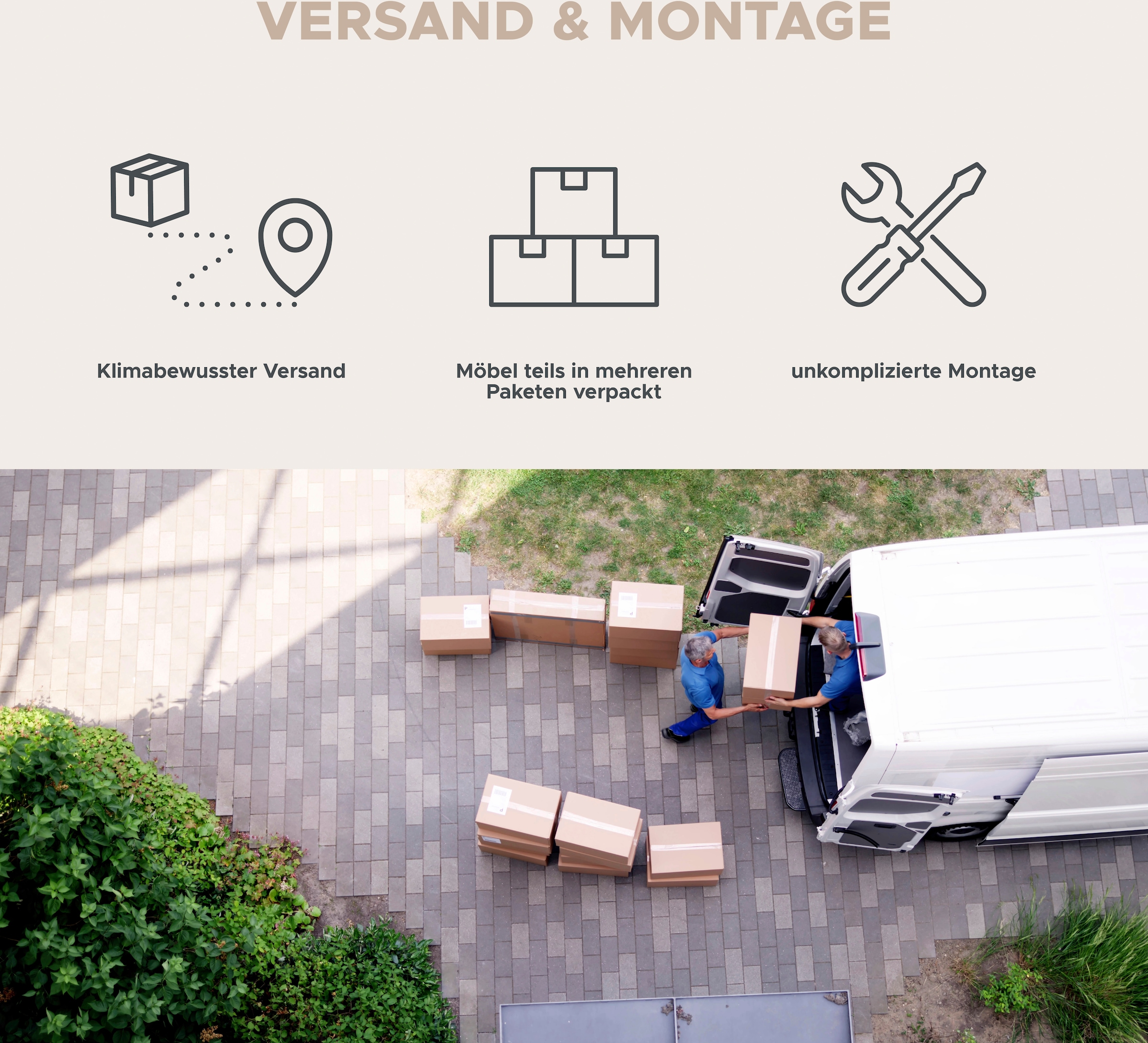 INOSIGN Garderoben-Set »Trondheim, Breite 152 cm, 5-teilig, bestehend aus:«, (Set, 4 St.), 2x Garderobenschrank, 1 Kommode, 1 Garderobenstange, 1 Ablageboden