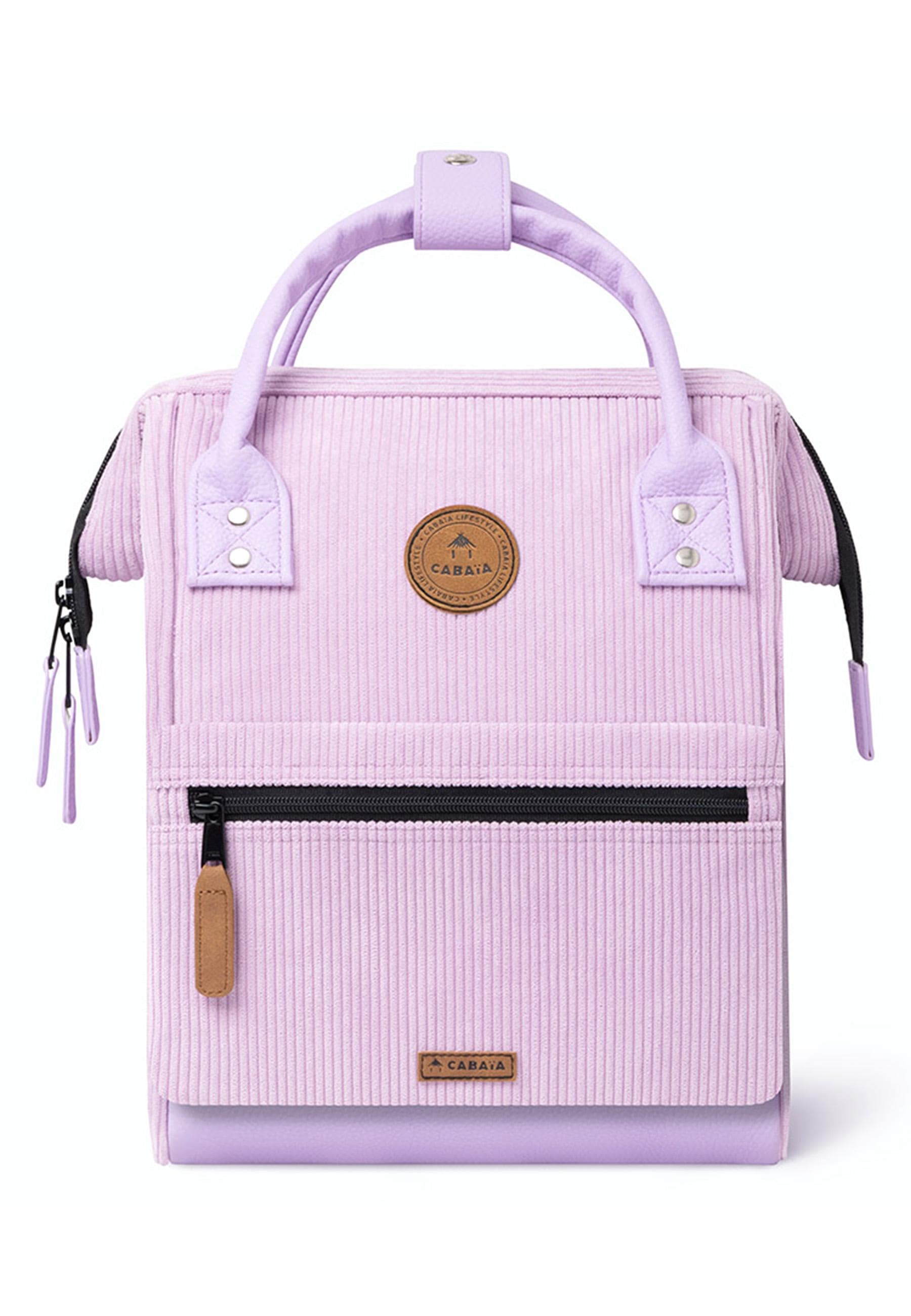 CABAIA Tagesrucksack »Adventurer S Cord Recycled«, Cord-Rucksack mit austauschbaren Vordertaschen