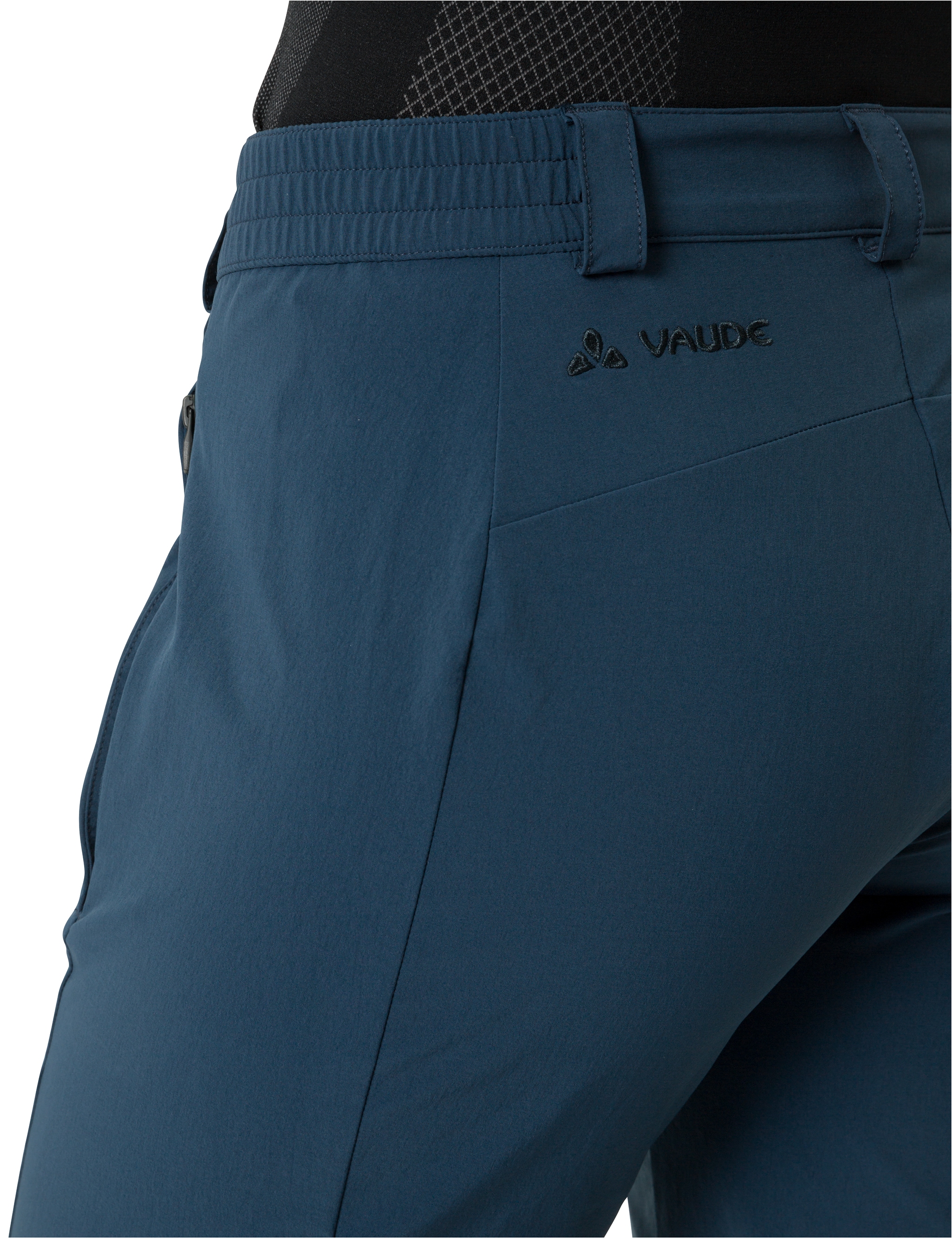 VAUDE Radhose »WOMEN'S YARAS 3/4 PANTS«, (1 tlg.), Reflektierende Elemente