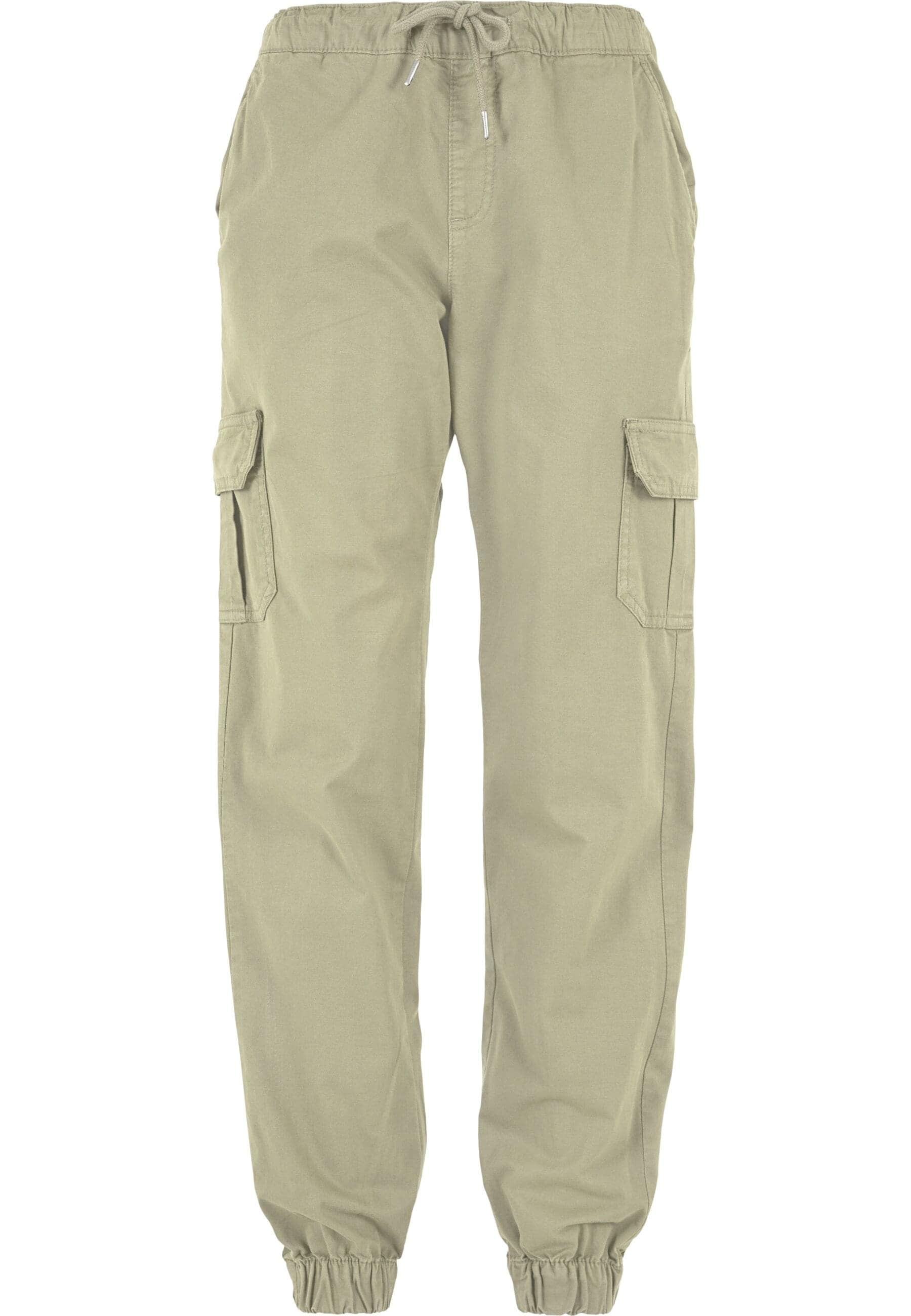 URBAN CLASSICS Cargohose »Urban Classics Damen Ladies High Waist Cargo Jogging Pants«, (1 tlg.)