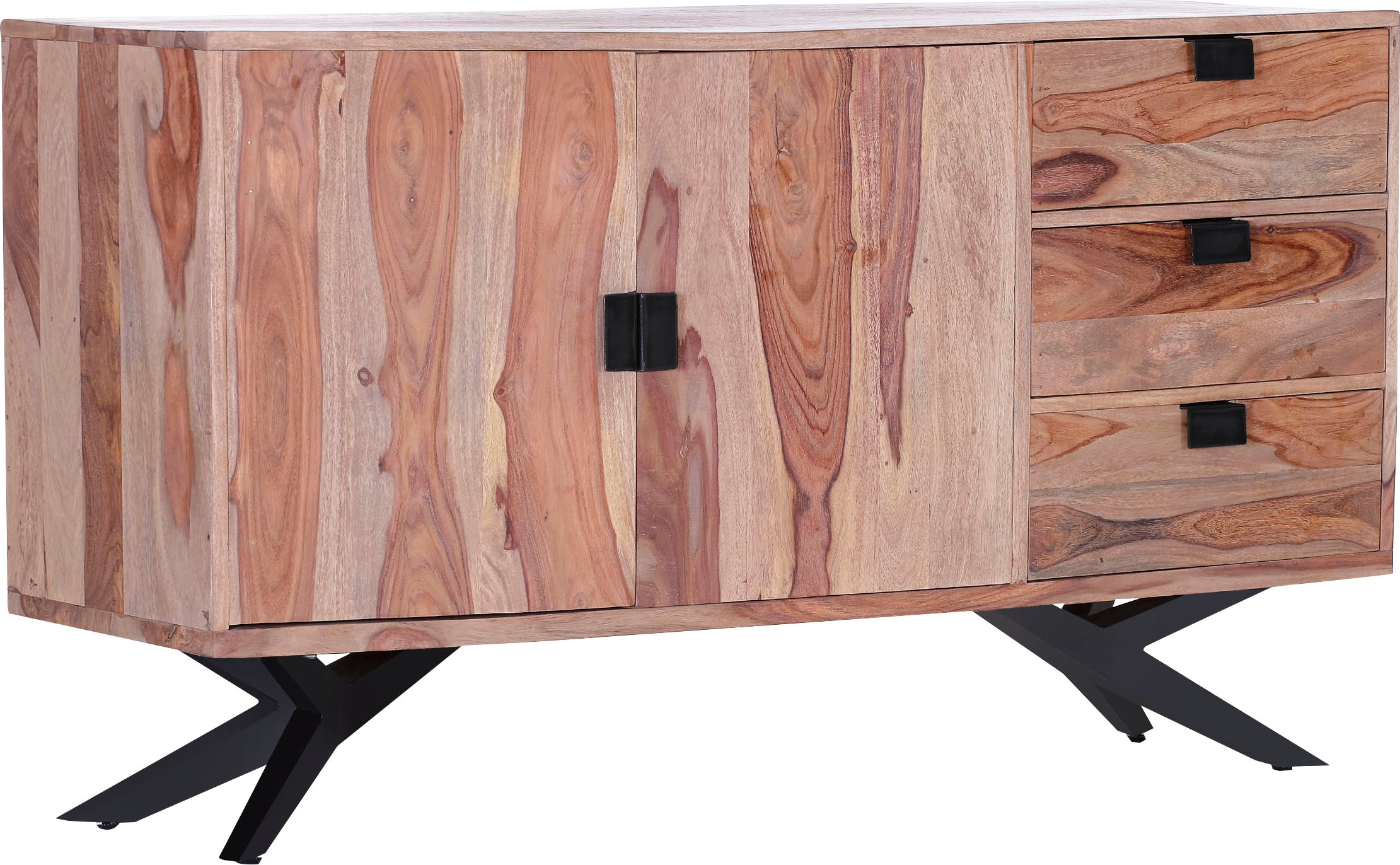Gutmann Factory Sideboard Nola, aus Massivholz Sheesham