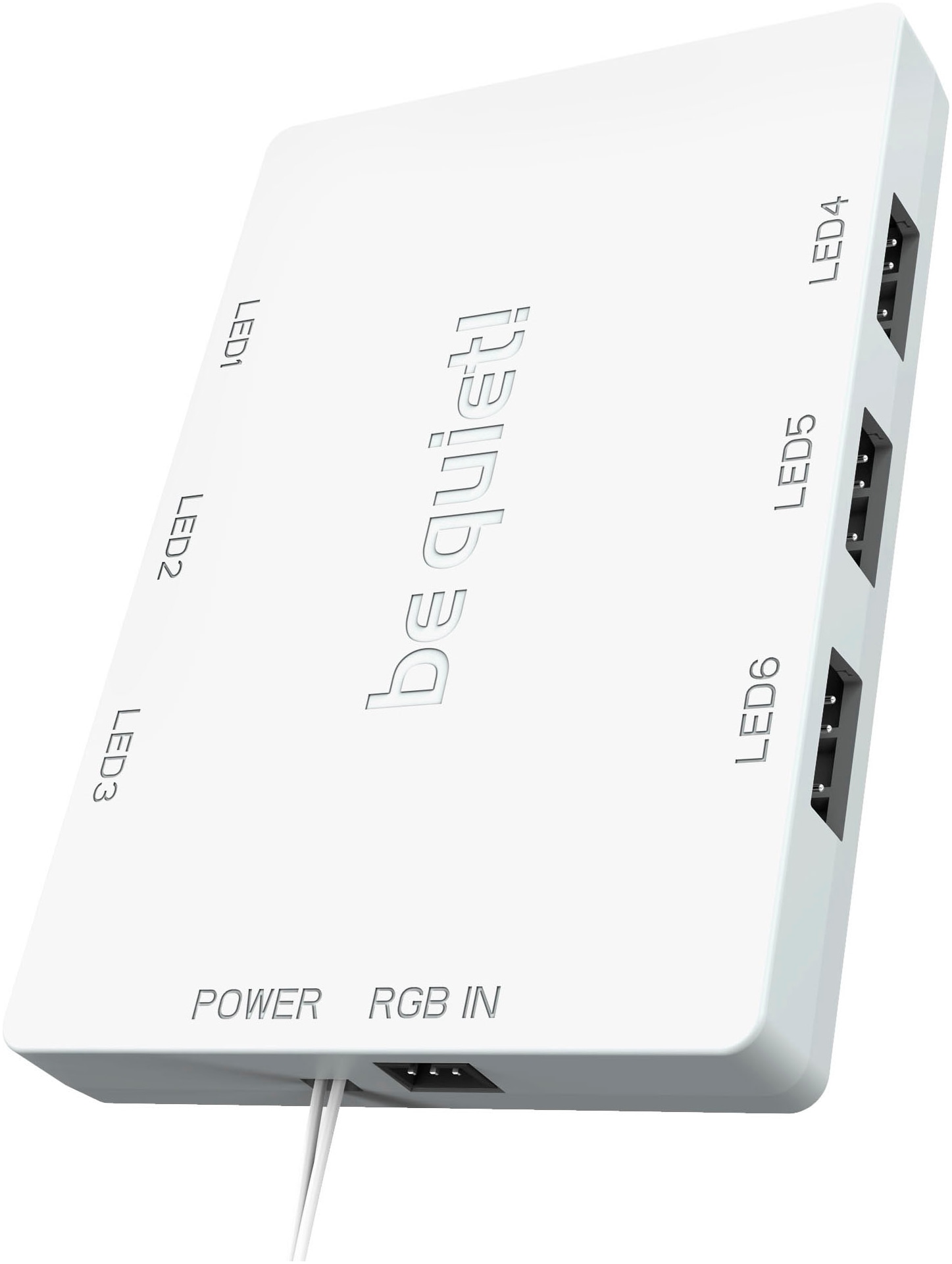 be quiet! Gehäuselüfter »Light Wings White 140mm PWM Triple Pack«, (Packung, 3 St.)