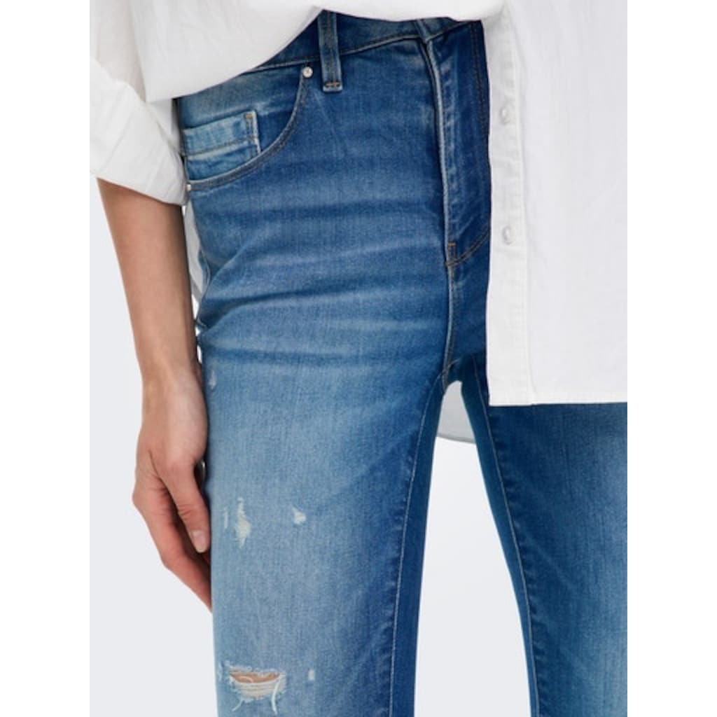 ONLY Skinny-fit-Jeans »ONLROYAL HW SKINNY DNM GENBOX« für bestellen | BAUR