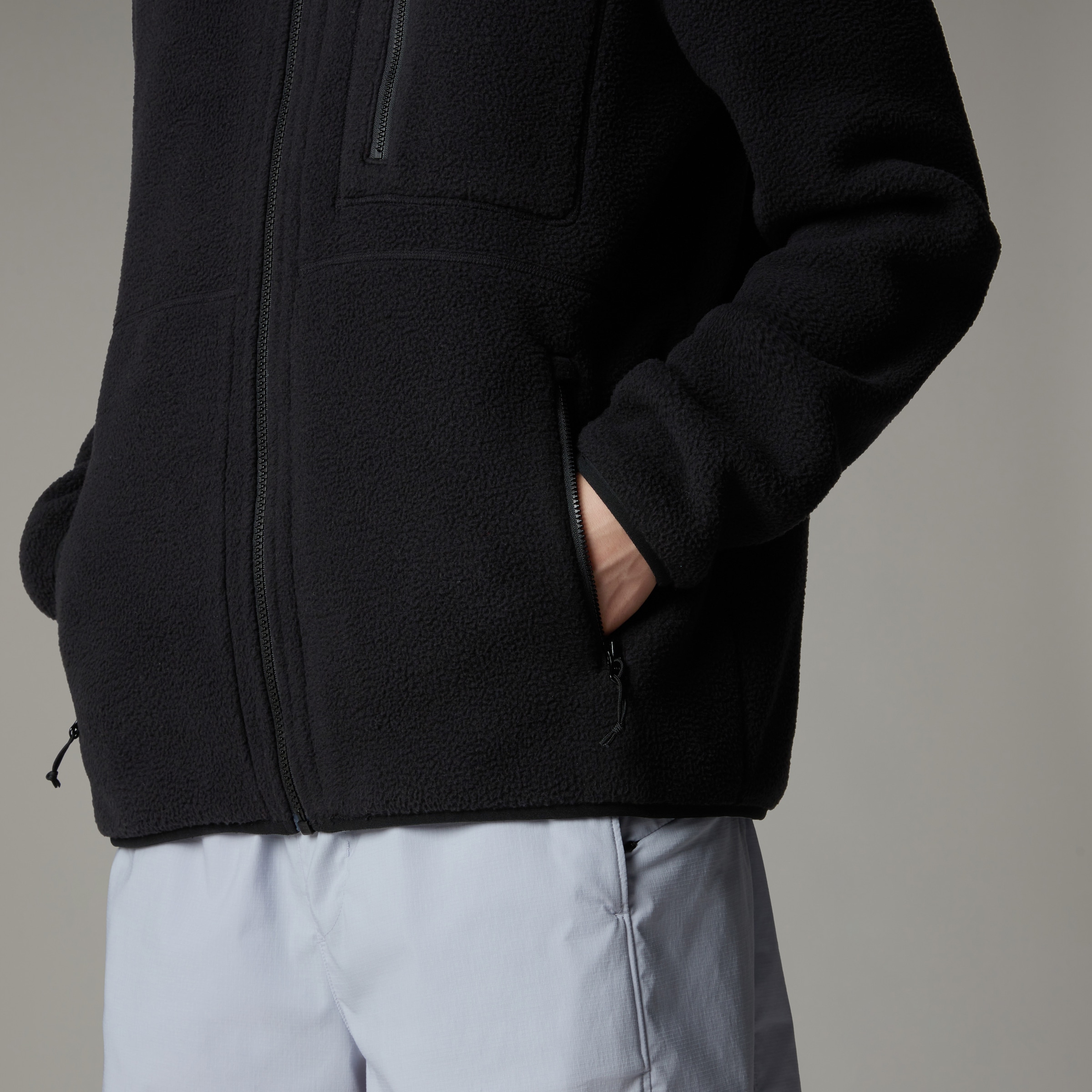 The North Face Fleecepullover »Yumiori Fleecejacke mit durchgehendem RV für Herren«, (1 tlg.)