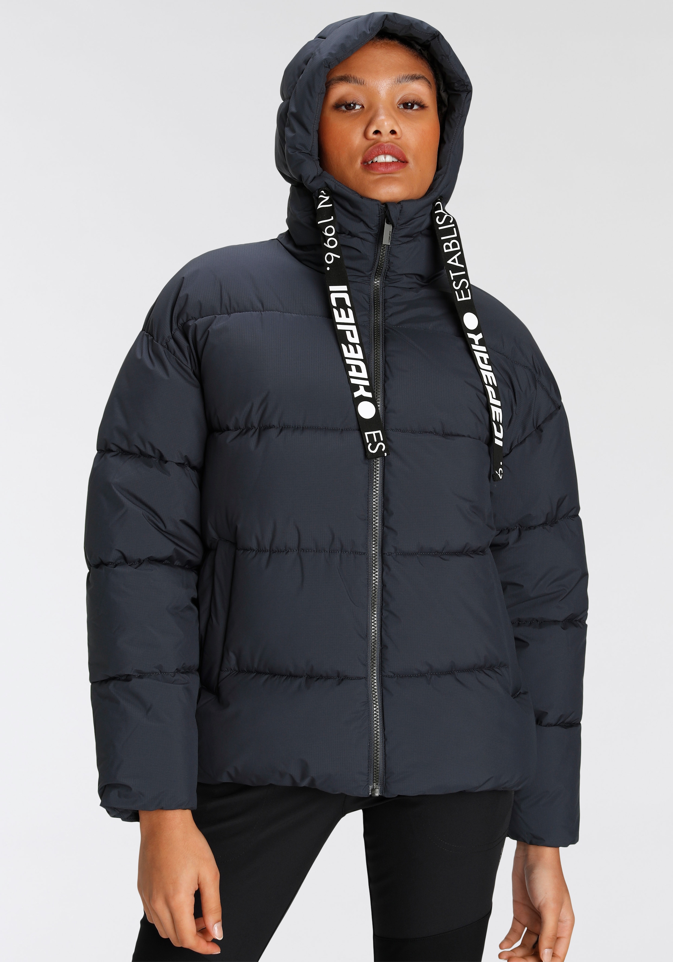 Icepeak Steppjacke "VACHA", mit Kapuze günstig online kaufen