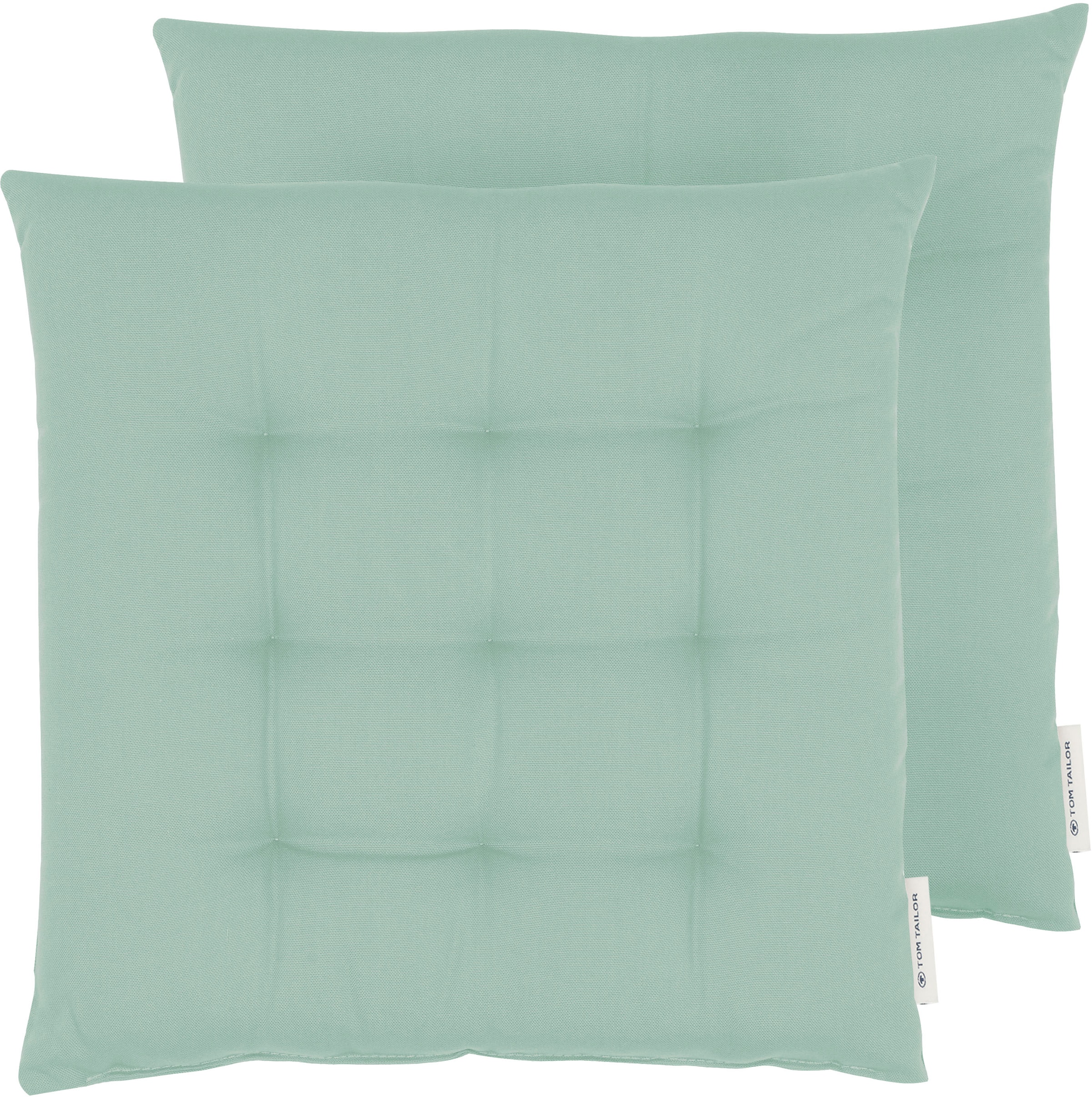 TOM TAILOR HOME Sitzkissen "Dove", unifarben, abgesteppt, 1 Stück günstig online kaufen