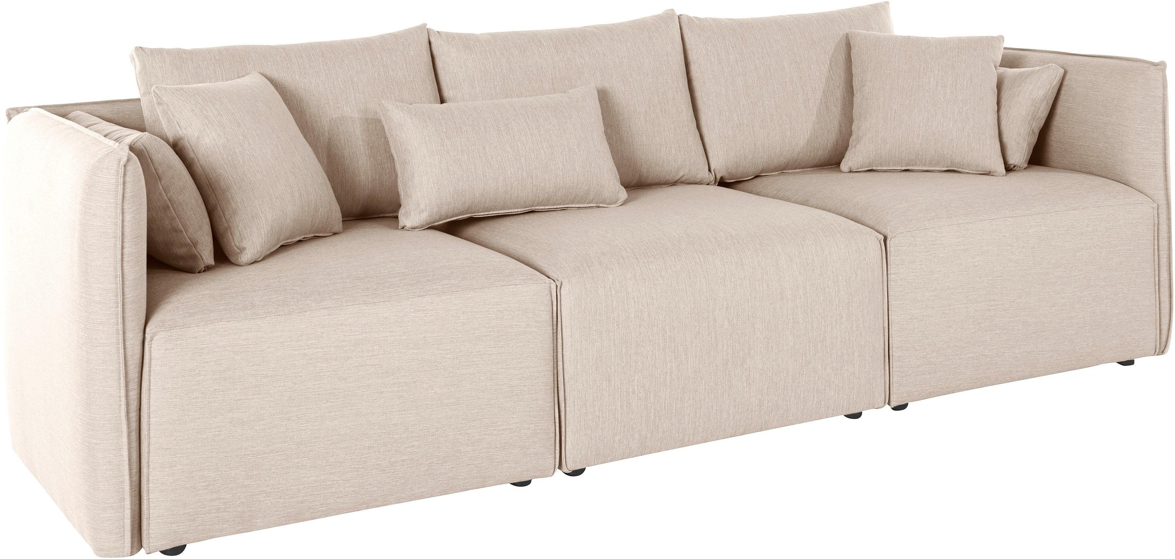 Thumbnail - OTTO home 3-Sitzer "Nöre" 3 Teile, in vielen Bezugsqualitäten und Farben s. auch "Nöre"