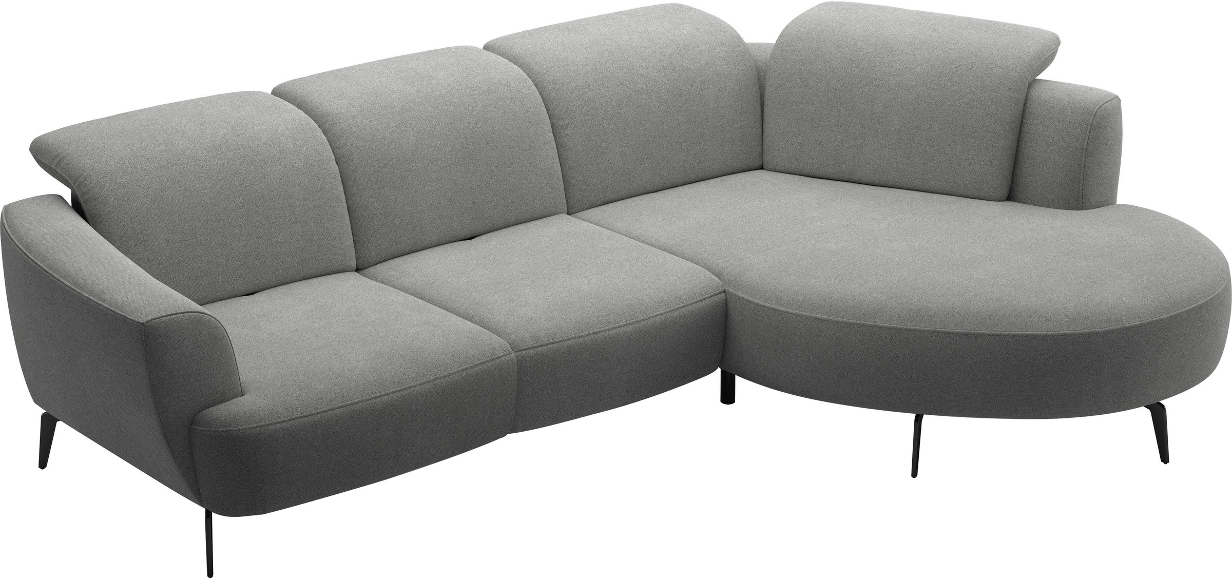 sit&more Ecksofa »Zoe«, ink.Sitztiefenverstellung, wahlweise mit Kopfteilverstellung