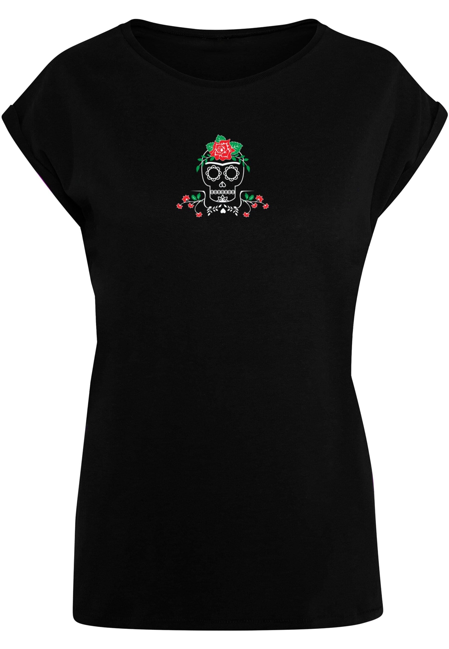 Merchcode T-Shirt "Merchcode Damen Ladies Frida Kahlo - Death Extended Shou günstig online kaufen