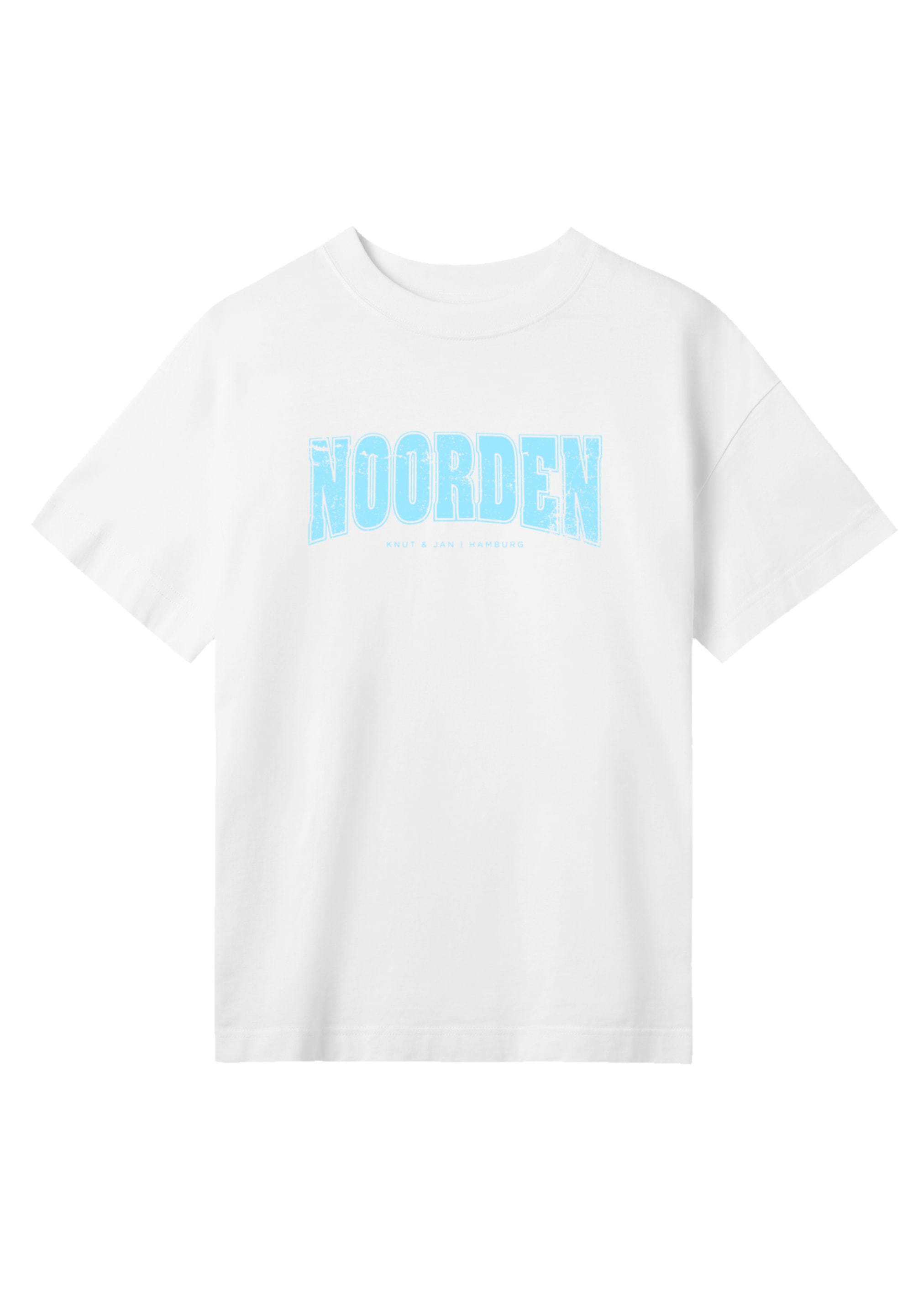 F4NT4STIC T-Shirt »Oversized Shirt Knut & Jan Noorden Collegiate«, Premium Qualität, Knut & Jan Hamburg