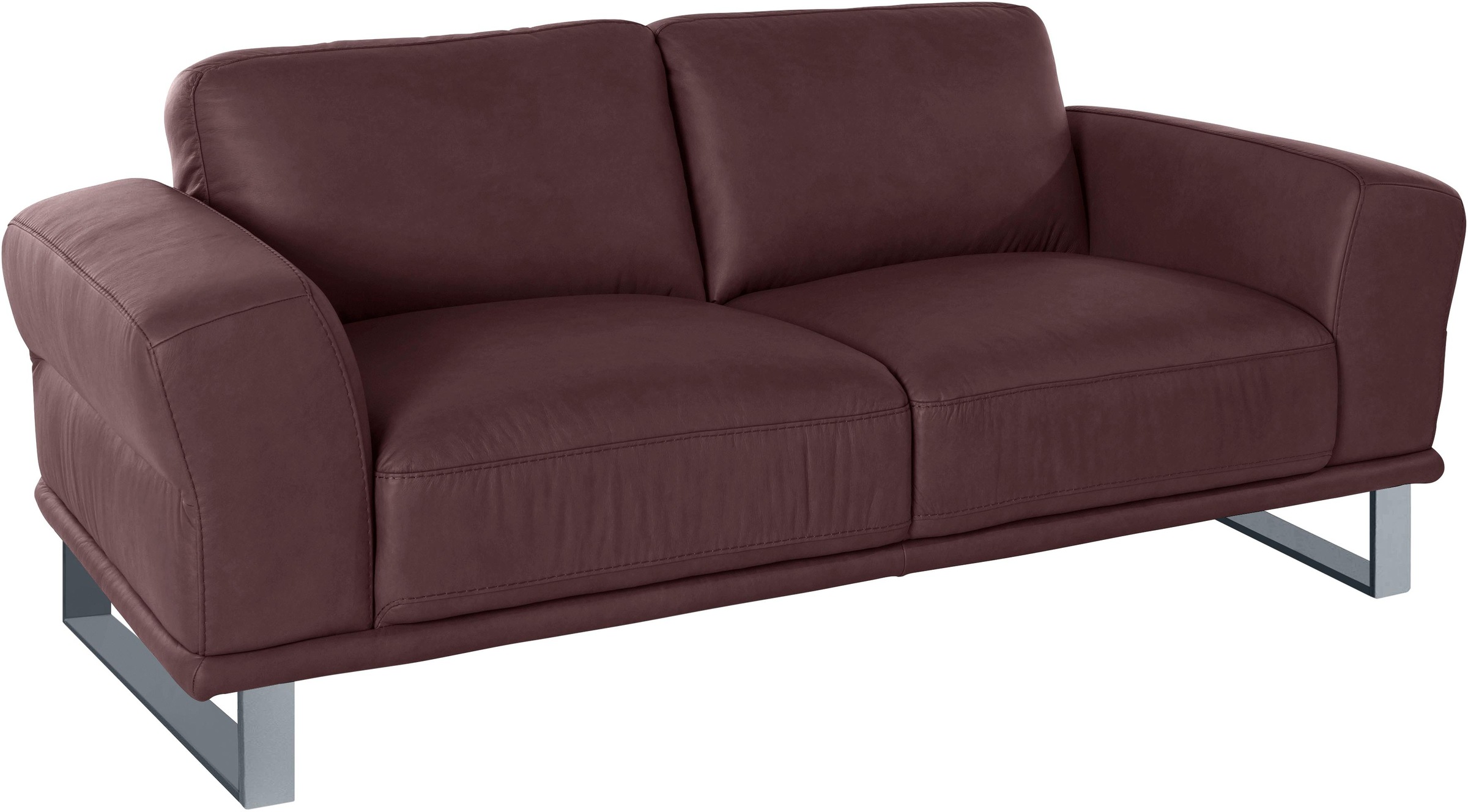 W.SCHILLIG 2-Sitzer »montanaa«, mit Metallkufen in Silber matt, Breite 192 cm