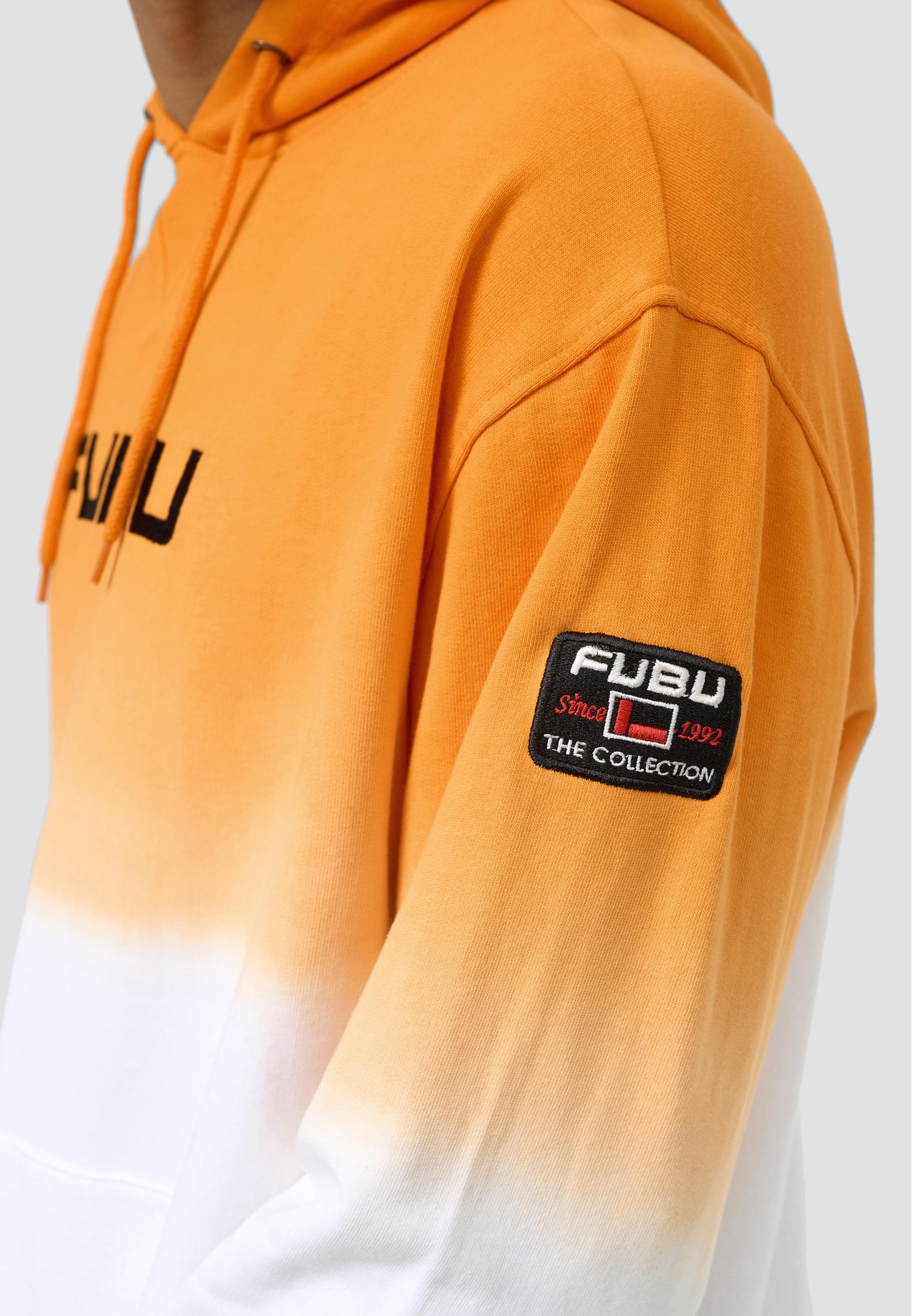 Fubu Kapuzensweatshirt »Fubu Herren FM213-003-1 Corporate Hooded Sweatshirt Gradient« 1 Stk. tlg.