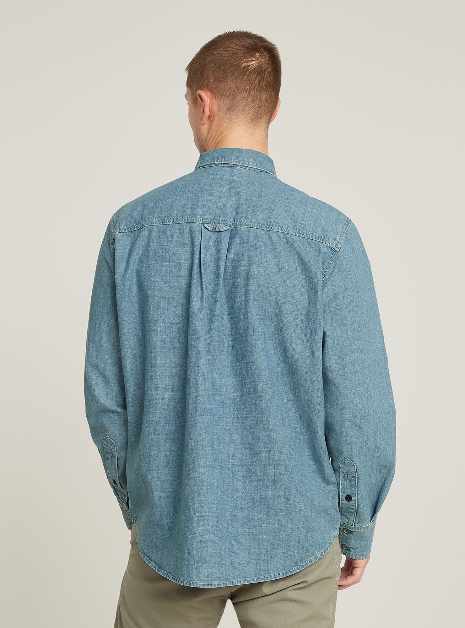 G-STAR Langarmshirt "Regular Denim Hemd" günstig online kaufen