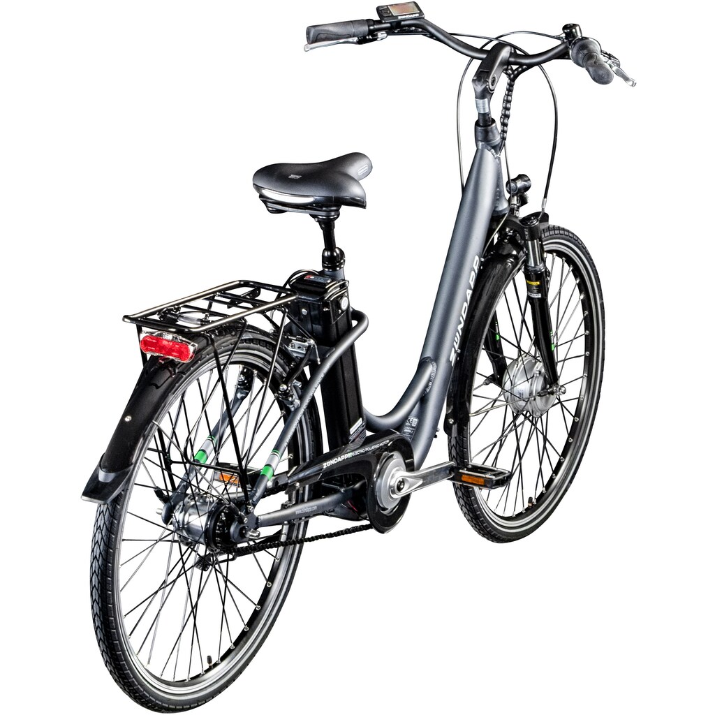 Zündapp E-Bike »Green 3.7«, 7 Gang, Frontmotor 250 W