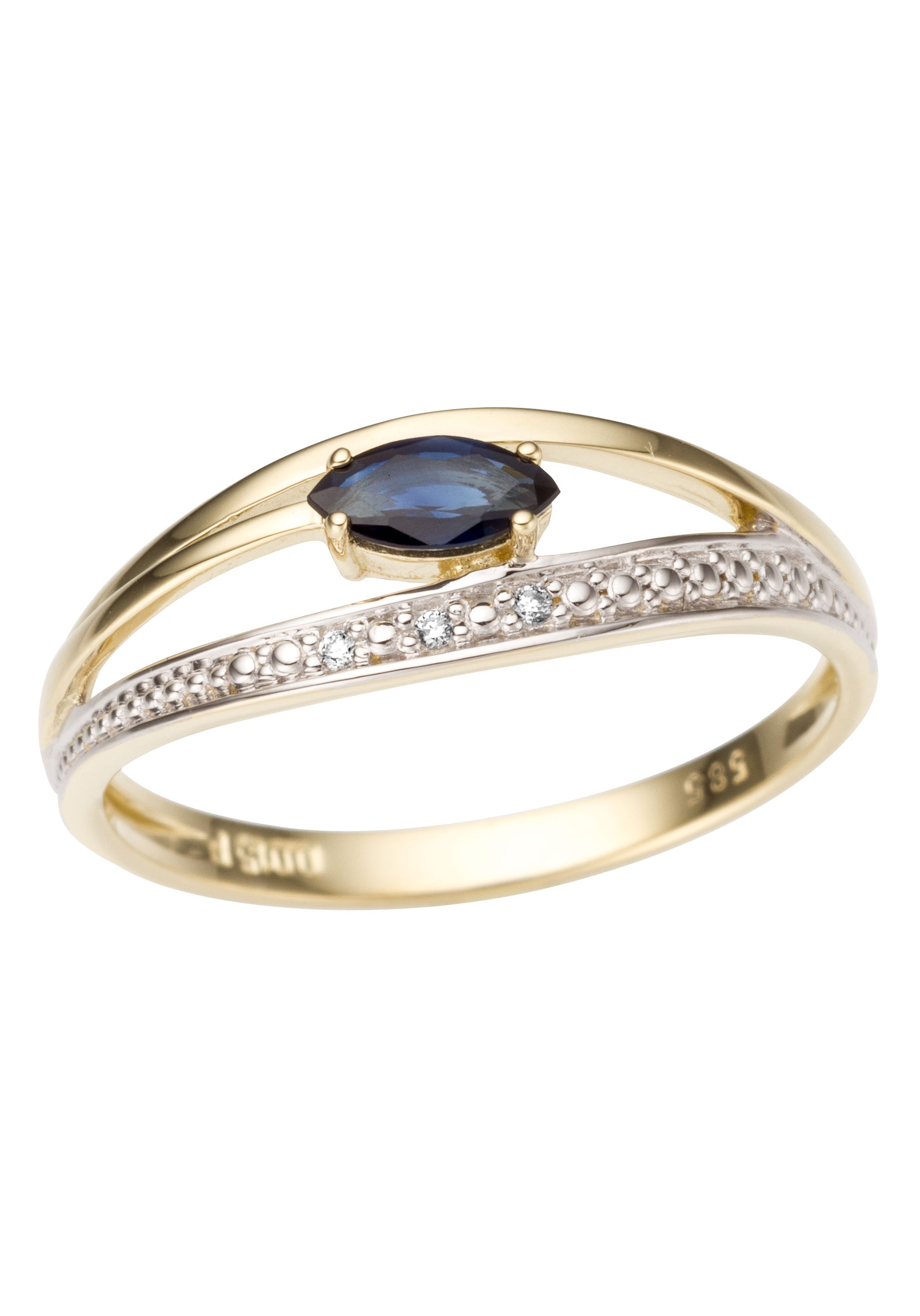 Goldring »Schmuck Geschenk Gold 333 Damenring Goldring Edelstein Farbstein«, mit...