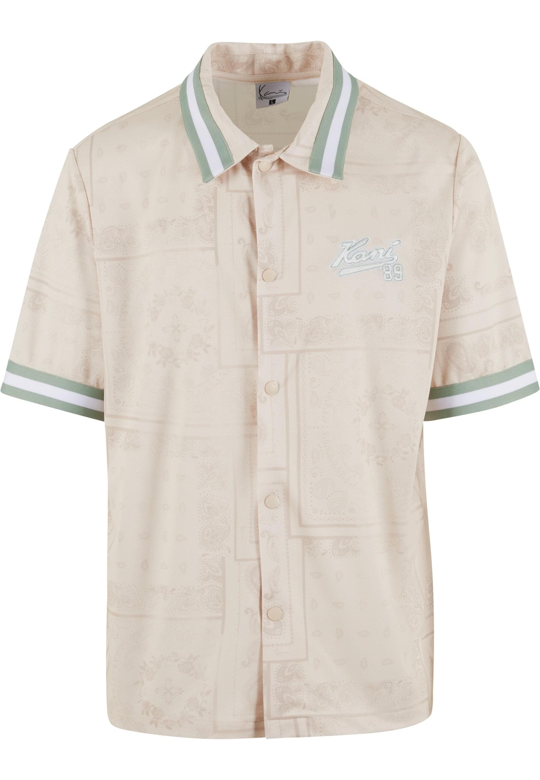 Karl Kani Langarmhemd "Karl Kani Varsity Paisley Mesh Shirt" 1 Stk. günstig online kaufen