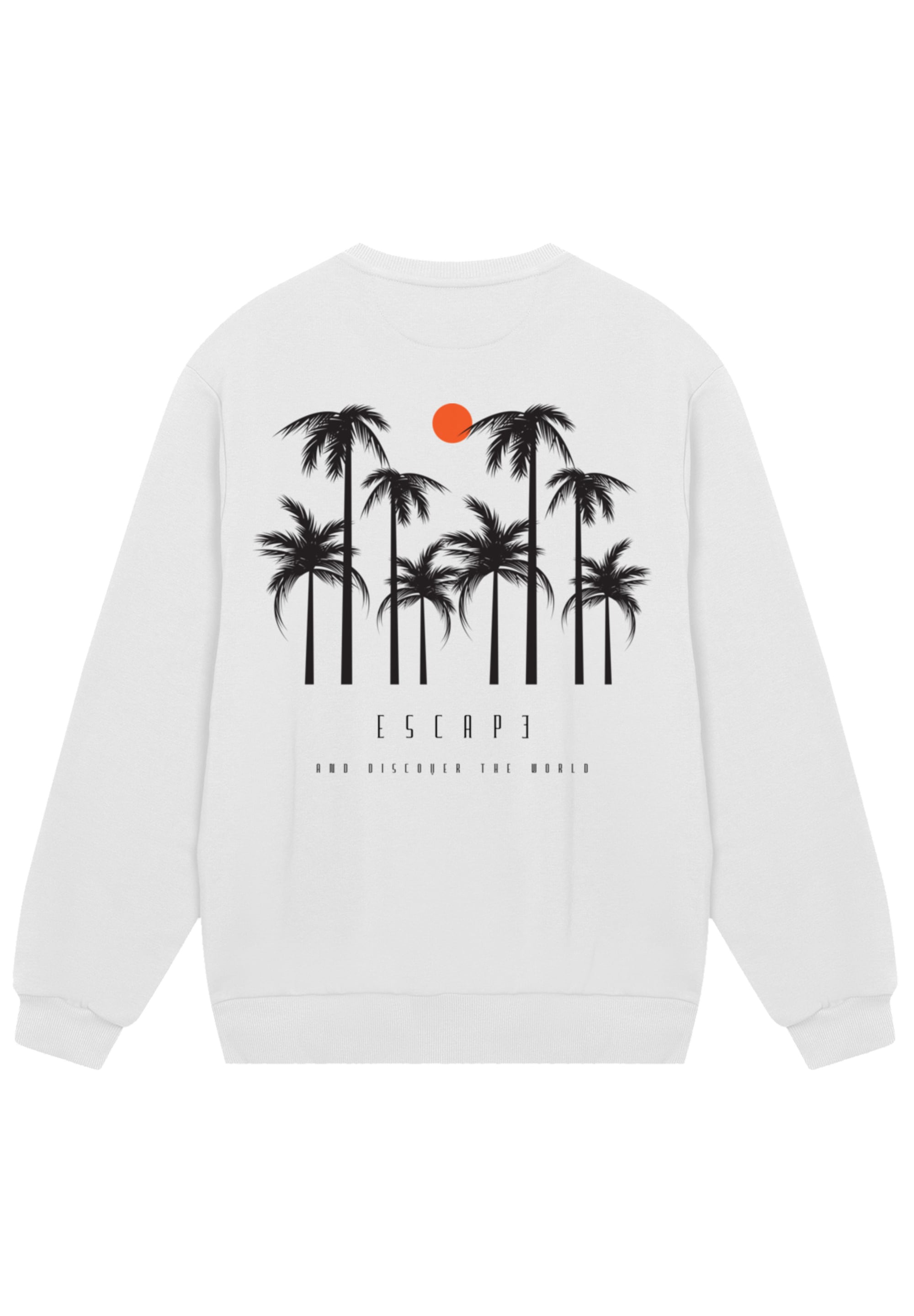 F4NT4STIC Sweatshirt »Escape Discover the World Palm Trees«, Discover the World