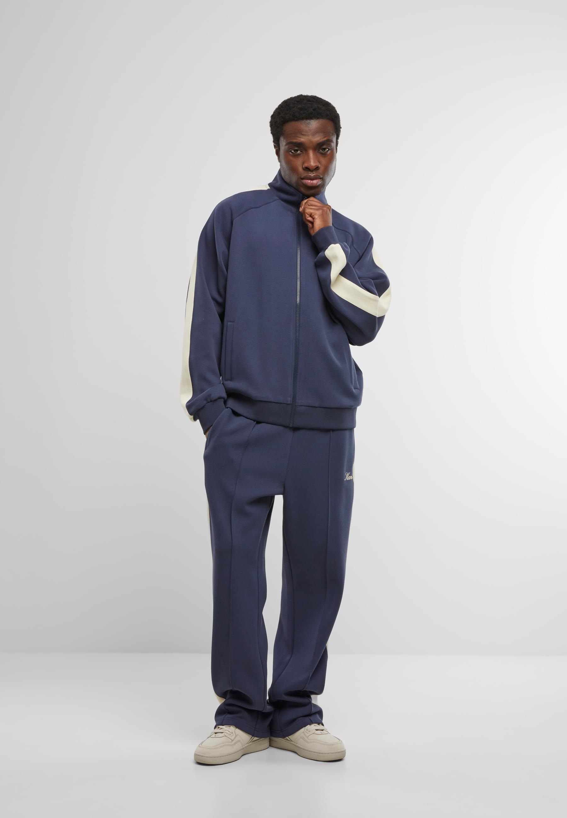 Karl Kani Trainingsjacke »Karl Kani Kani Sidestripe Trackjacket«, (1 St.), ohne Kapuze