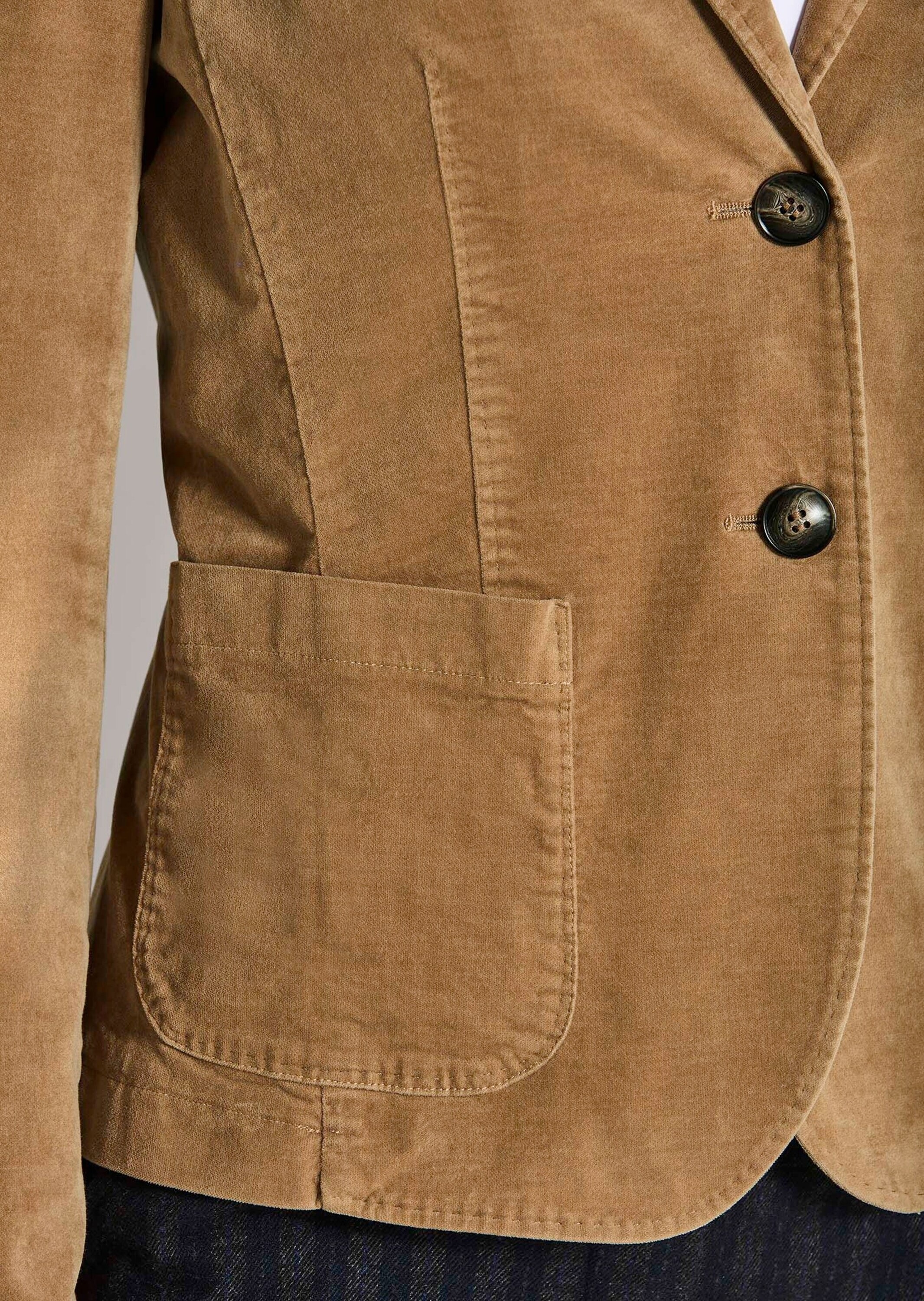 MADELEINE Jackenblazer »Samtblazer Samtblazer mit Stretch-Komfort«