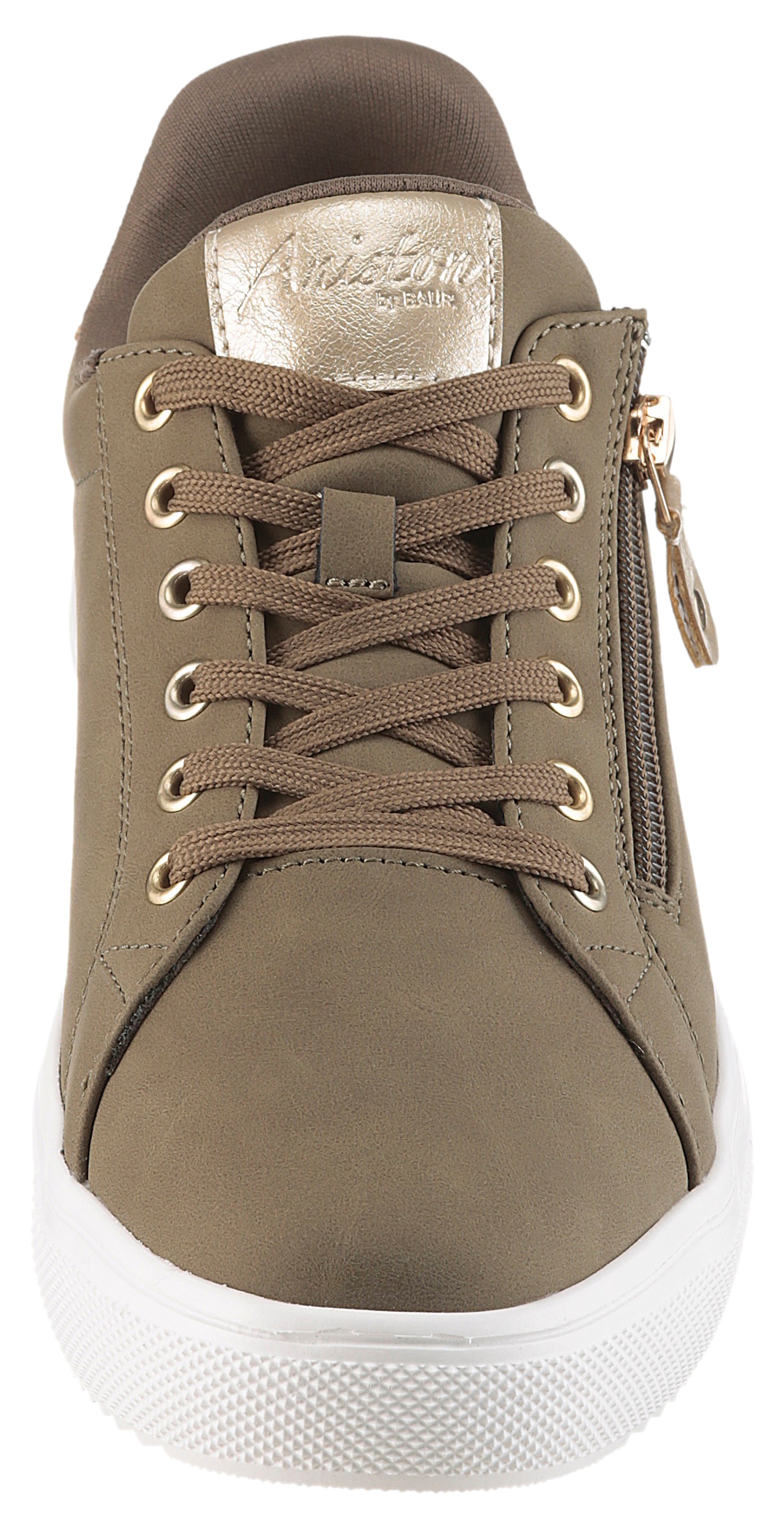 Aniston SHOES Sneaker  Schnürschuh, Freizeitschuh mit Reißverschluss - NEUE KOLLEKTION