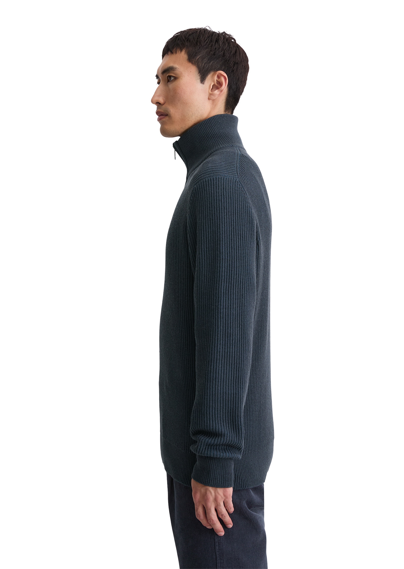 Marc O'Polo Strickpullover »aus Baumwoll-Schurwoll-Mix«